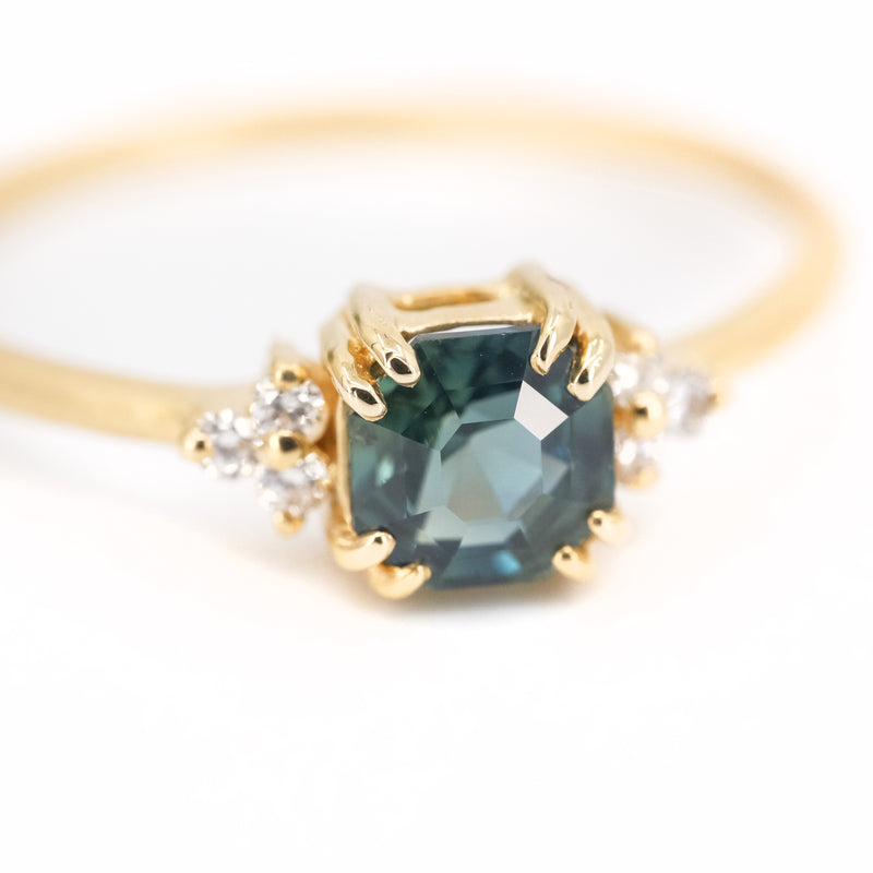 14k Sapphire + Diamond Eloise Ring