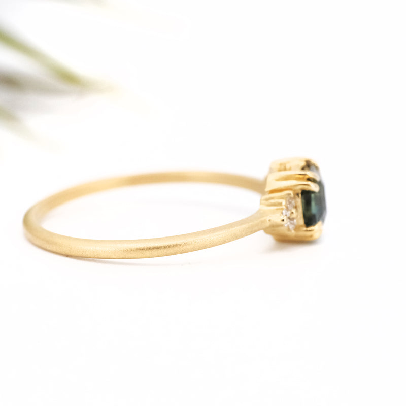 14k Sapphire + Diamond Eloise Ring