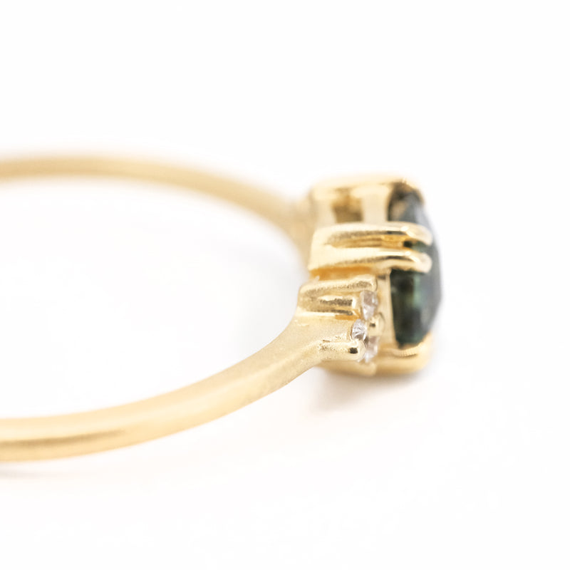 14k Sapphire + Diamond Eloise Ring