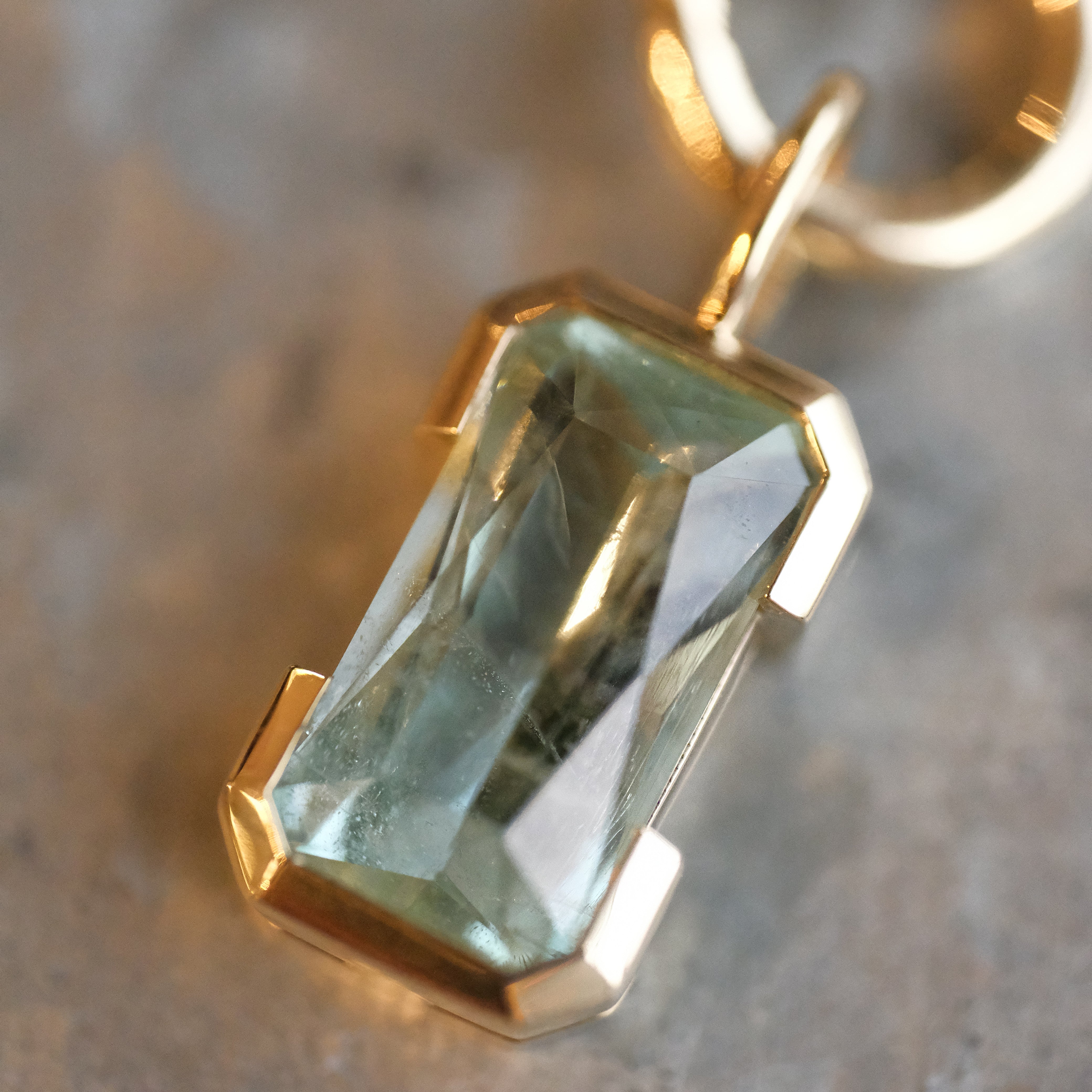 14k + Aquamarine Merelani Necklace - One of a Kind