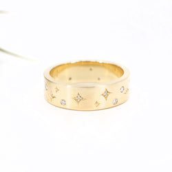 14k + Diamond Hyperion Ring