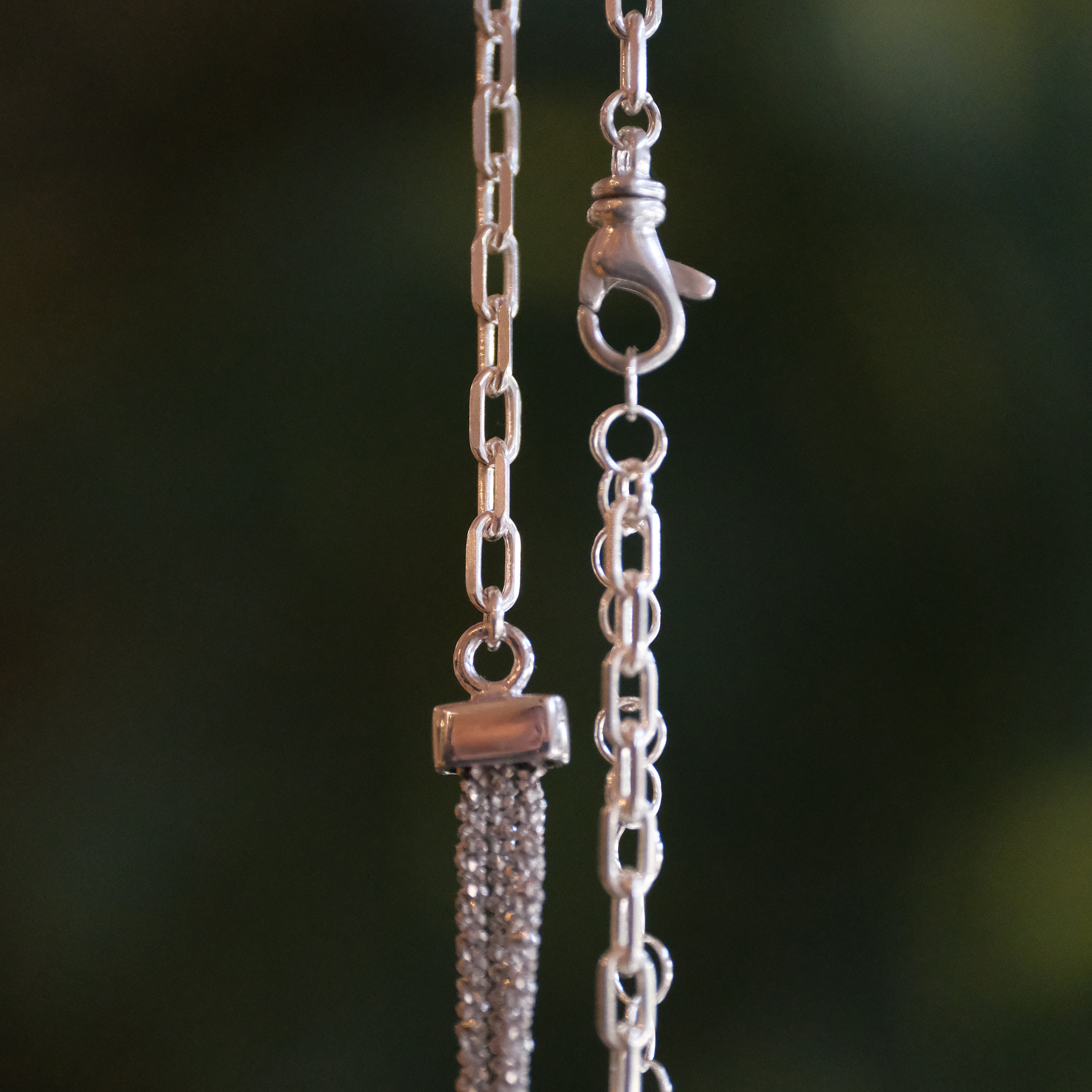 Turquoise + Sterling Malta Necklace - One of a Kind