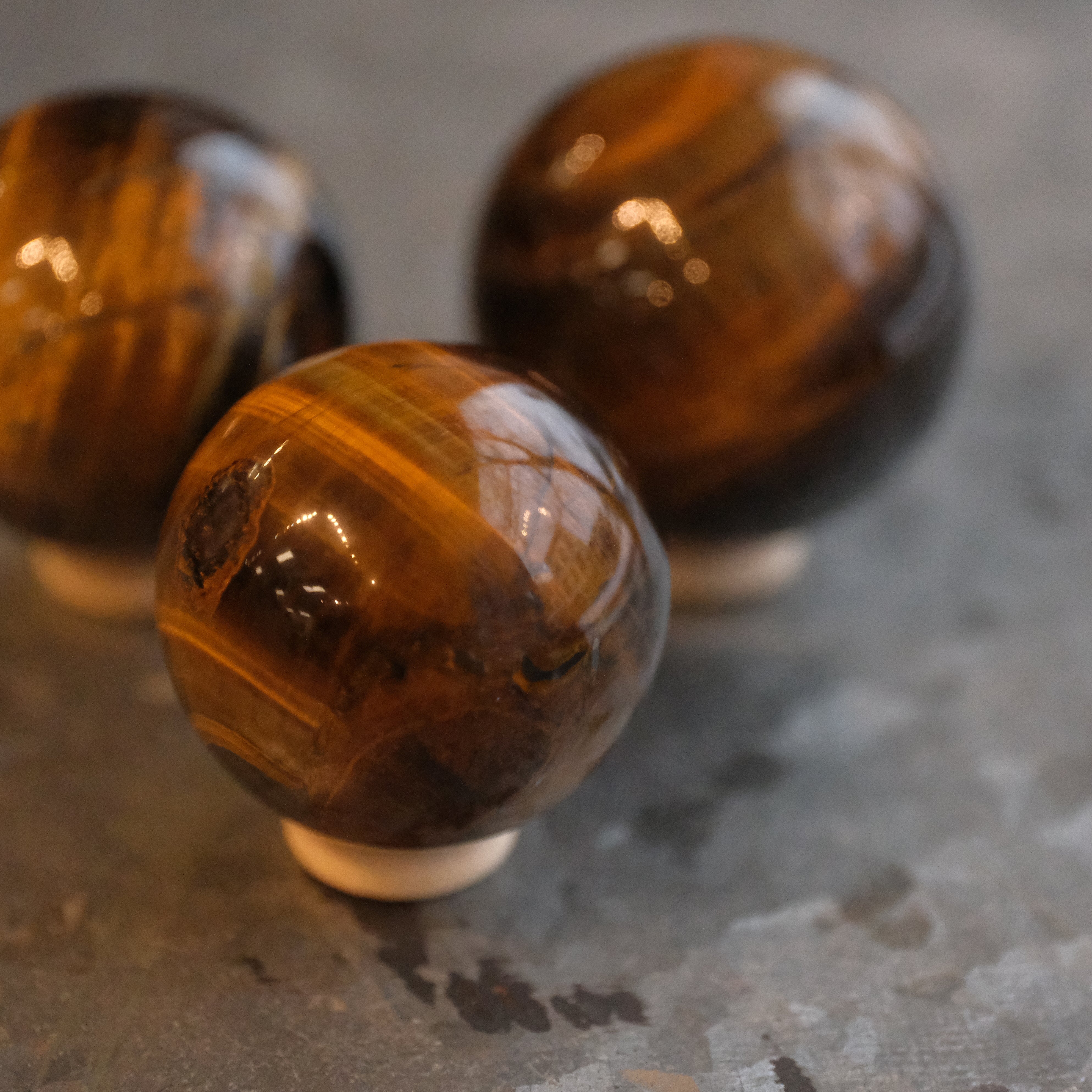 Tiger Eye Mini Sphere
