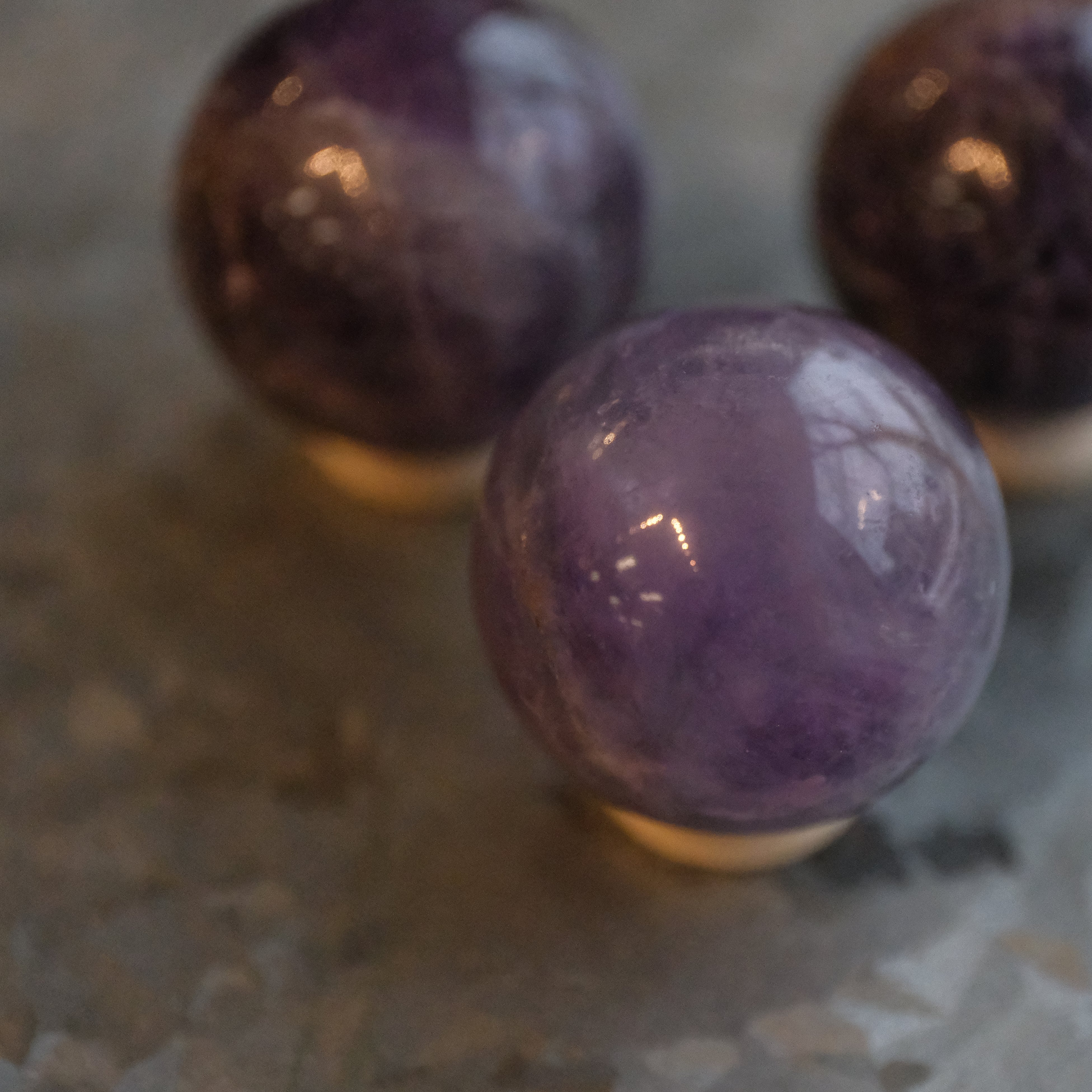 Mini Amethyst Sphere