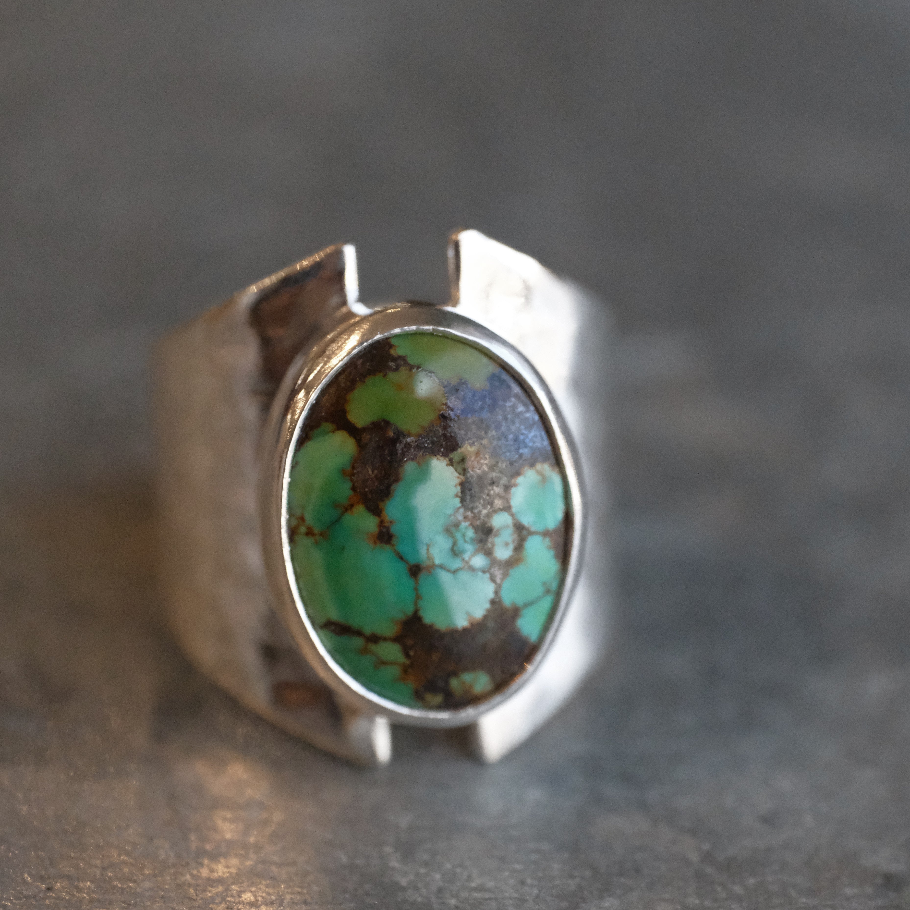 Turquoise Saddle Ring (Size 6.5) - One of a Kind