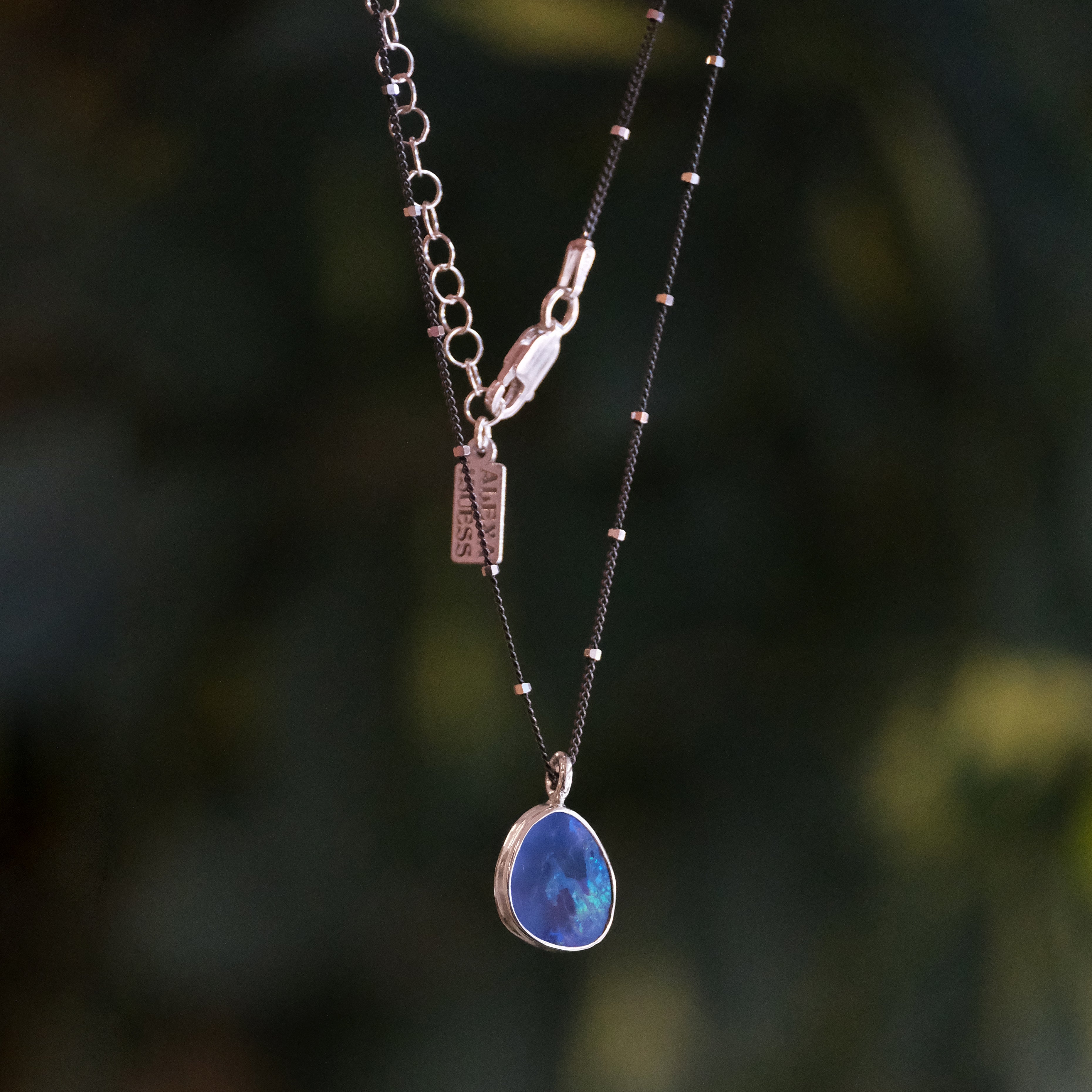 Australian Opal Galileo Necklace - One of a Kind