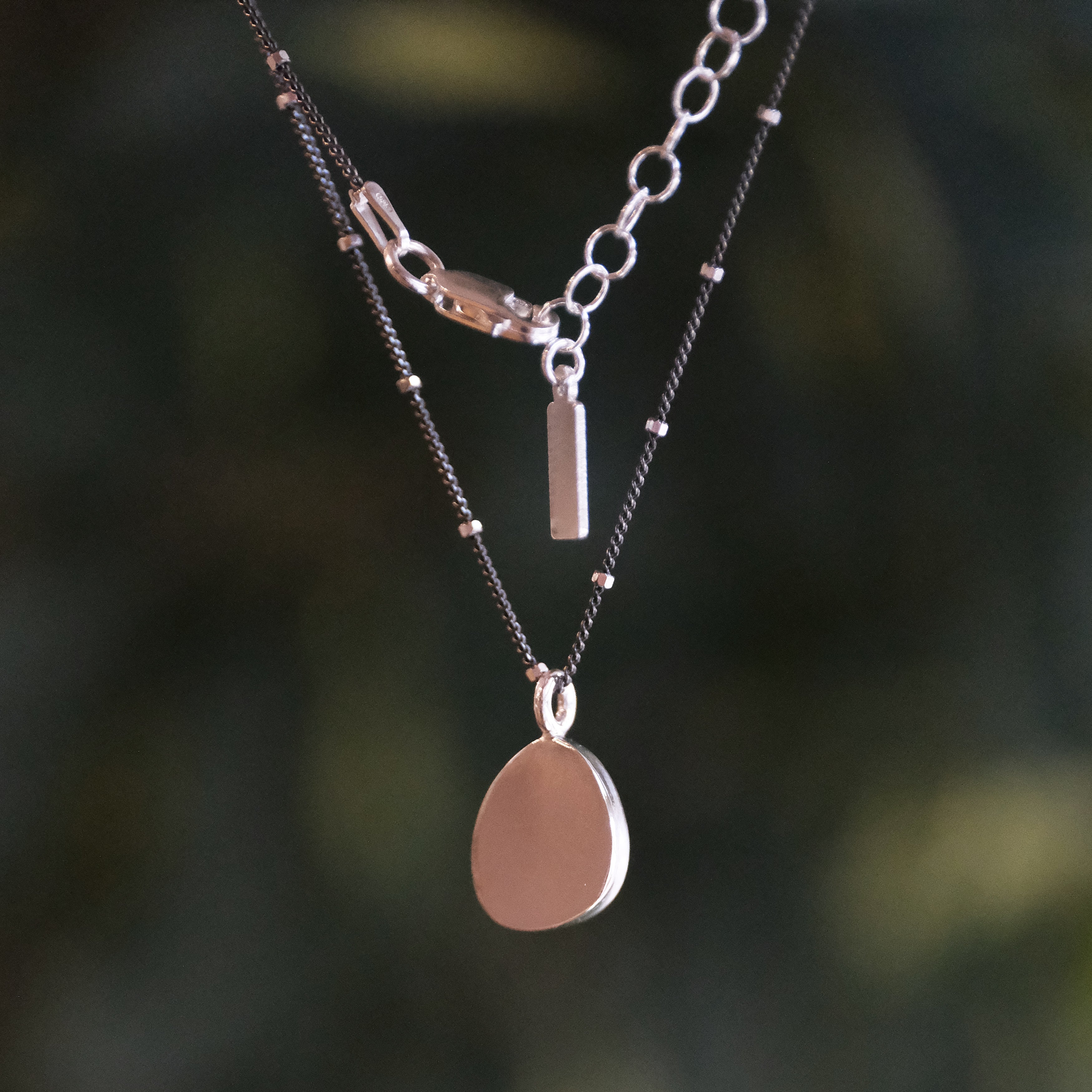 Australian Opal Galileo Necklace - One of a Kind