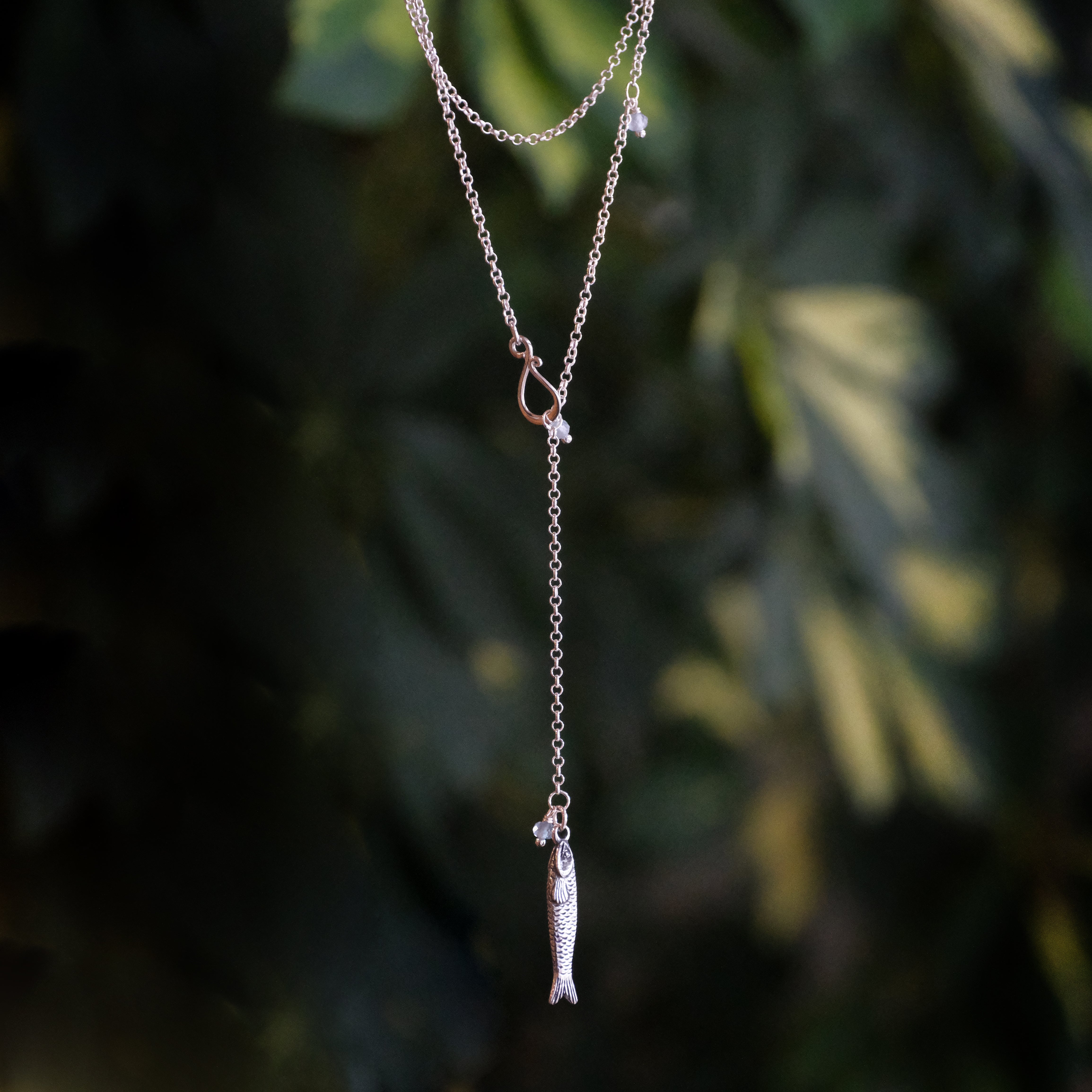 Good Catch Sterling Necklace