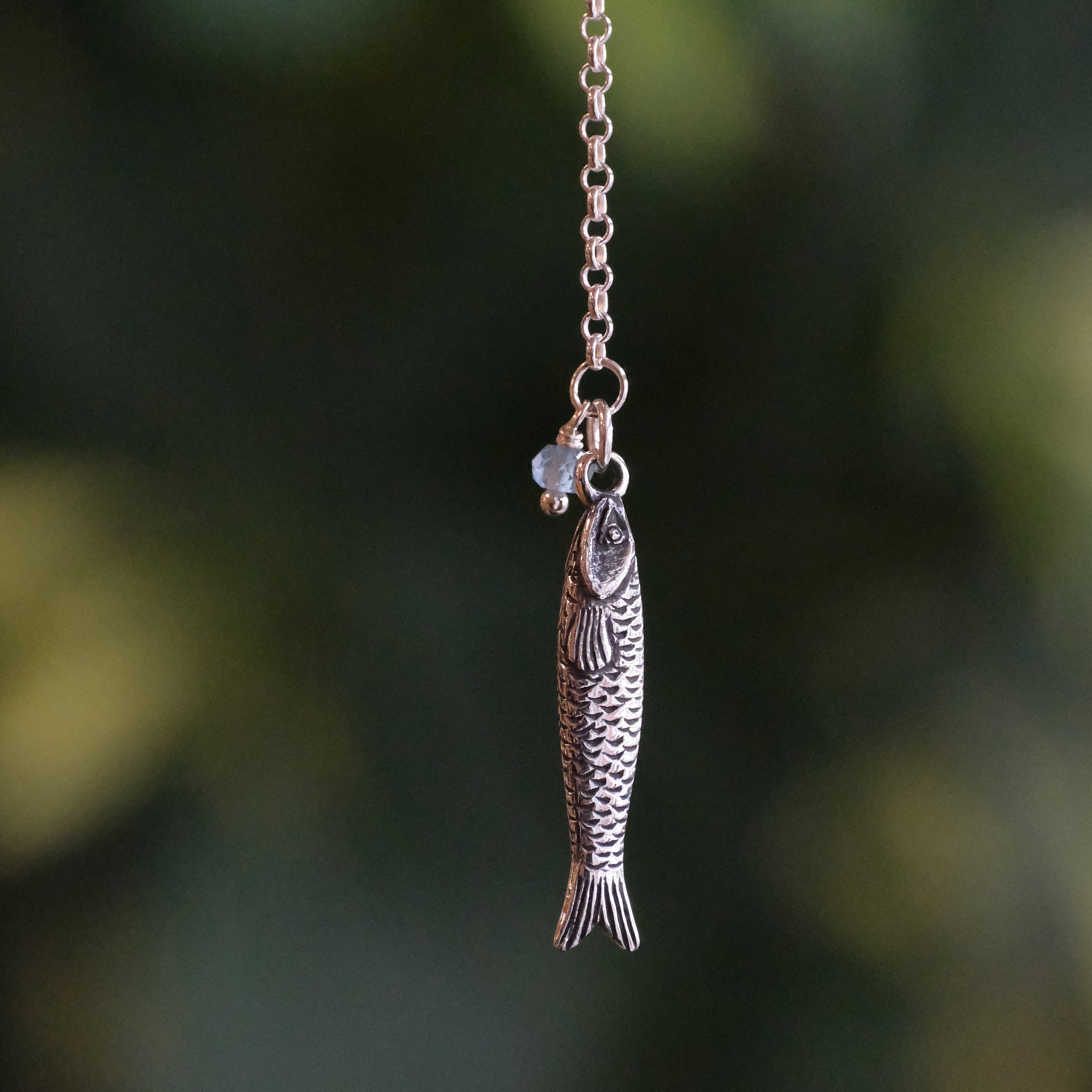 Good Catch Sterling Necklace