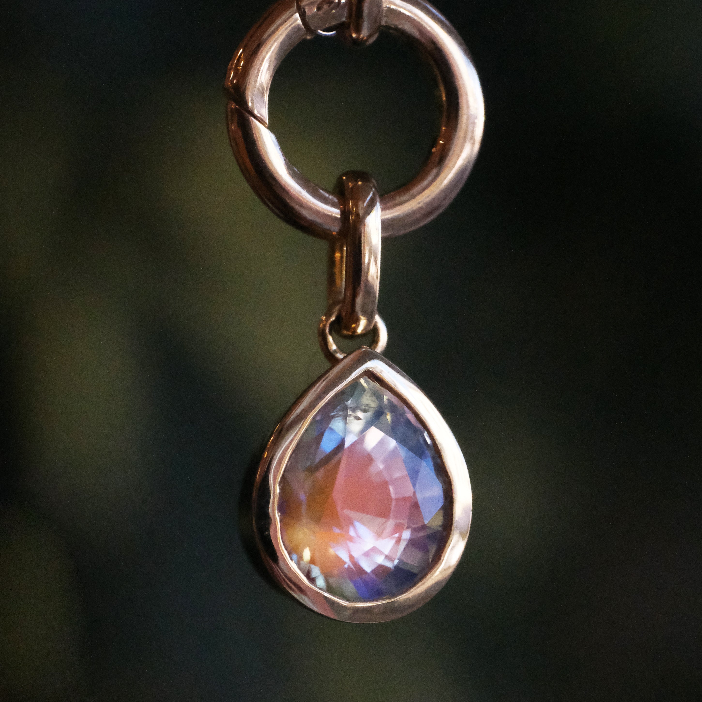 14k + Moonstone Rhiannon Necklace - One of a Kind