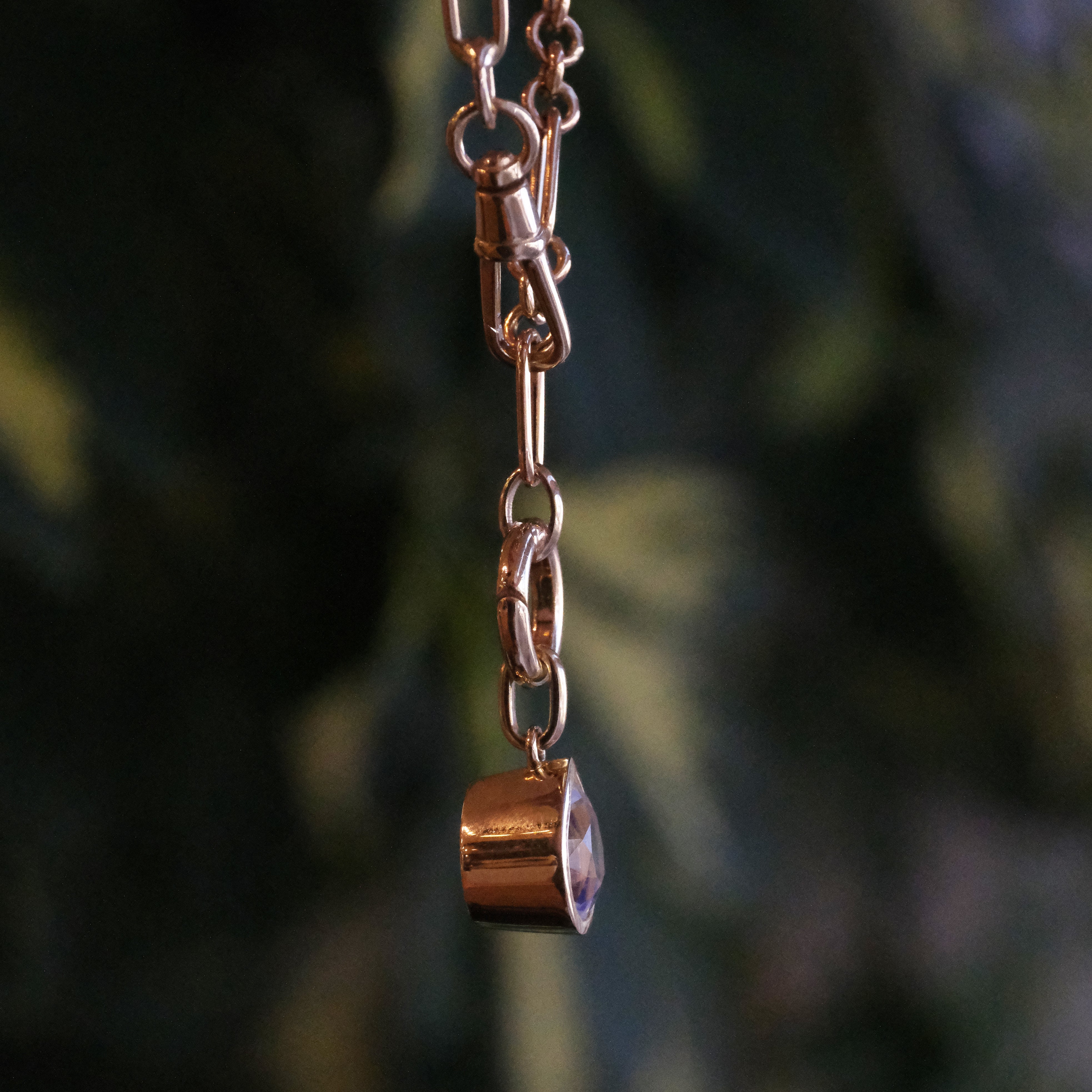 14k + Moonstone Rhiannon Necklace - One of a Kind