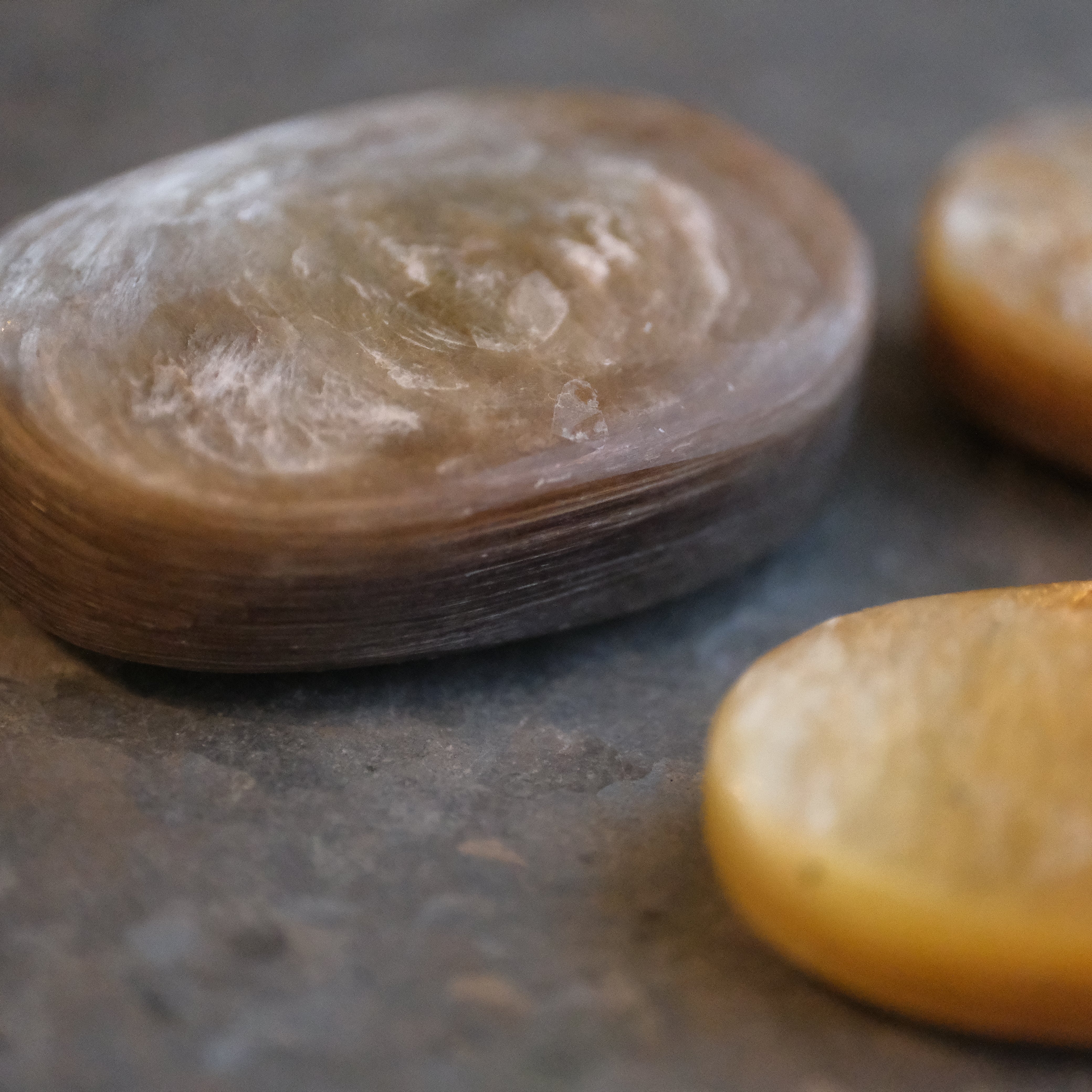 Golden Mica Palm Stone