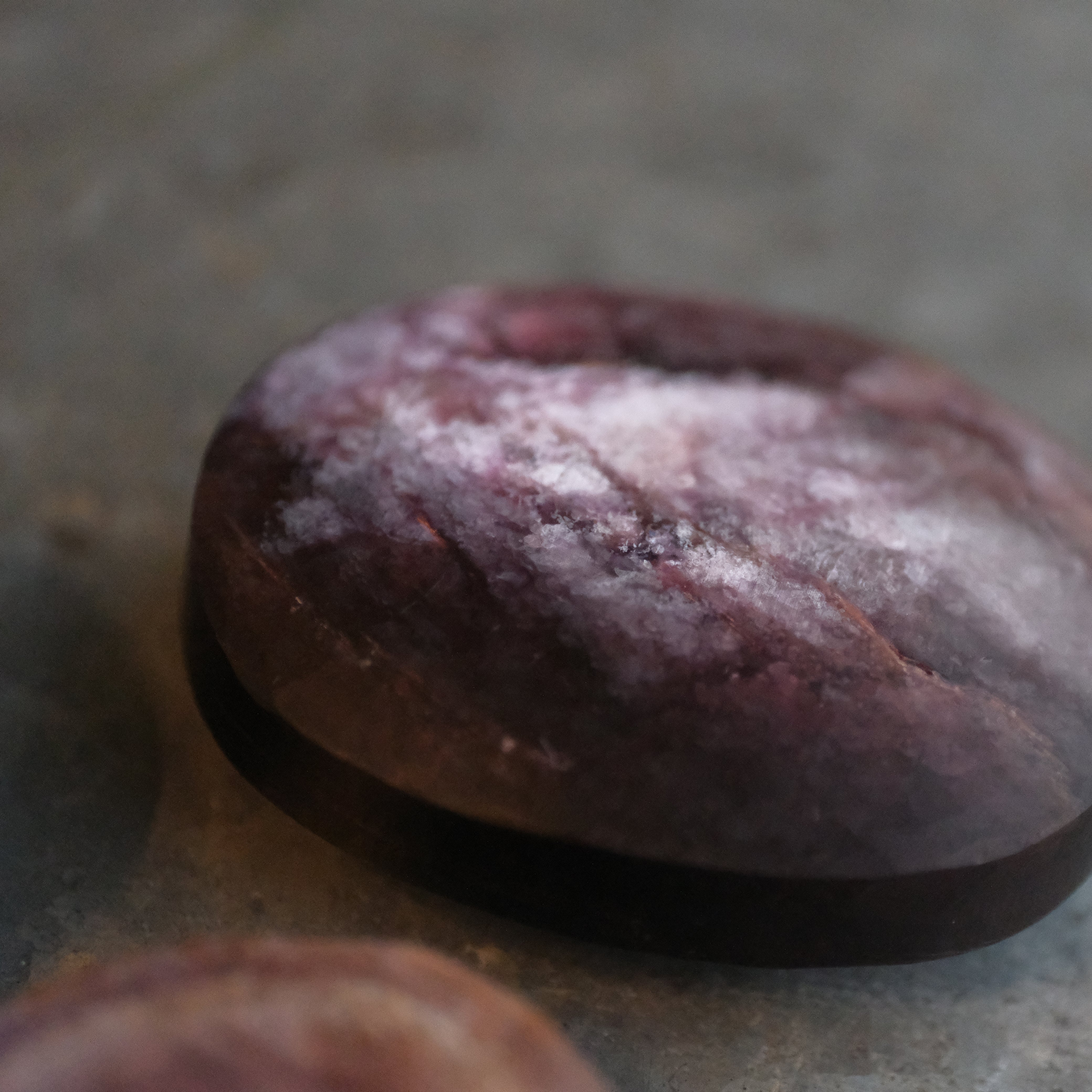 Lepidolite Palm Stone