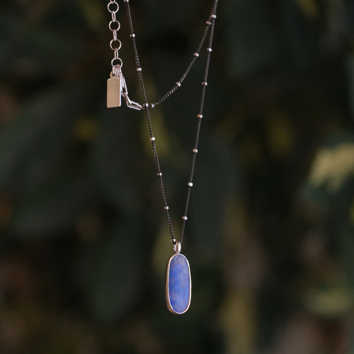 Australian Opal Galileo Necklace - One of a Kind