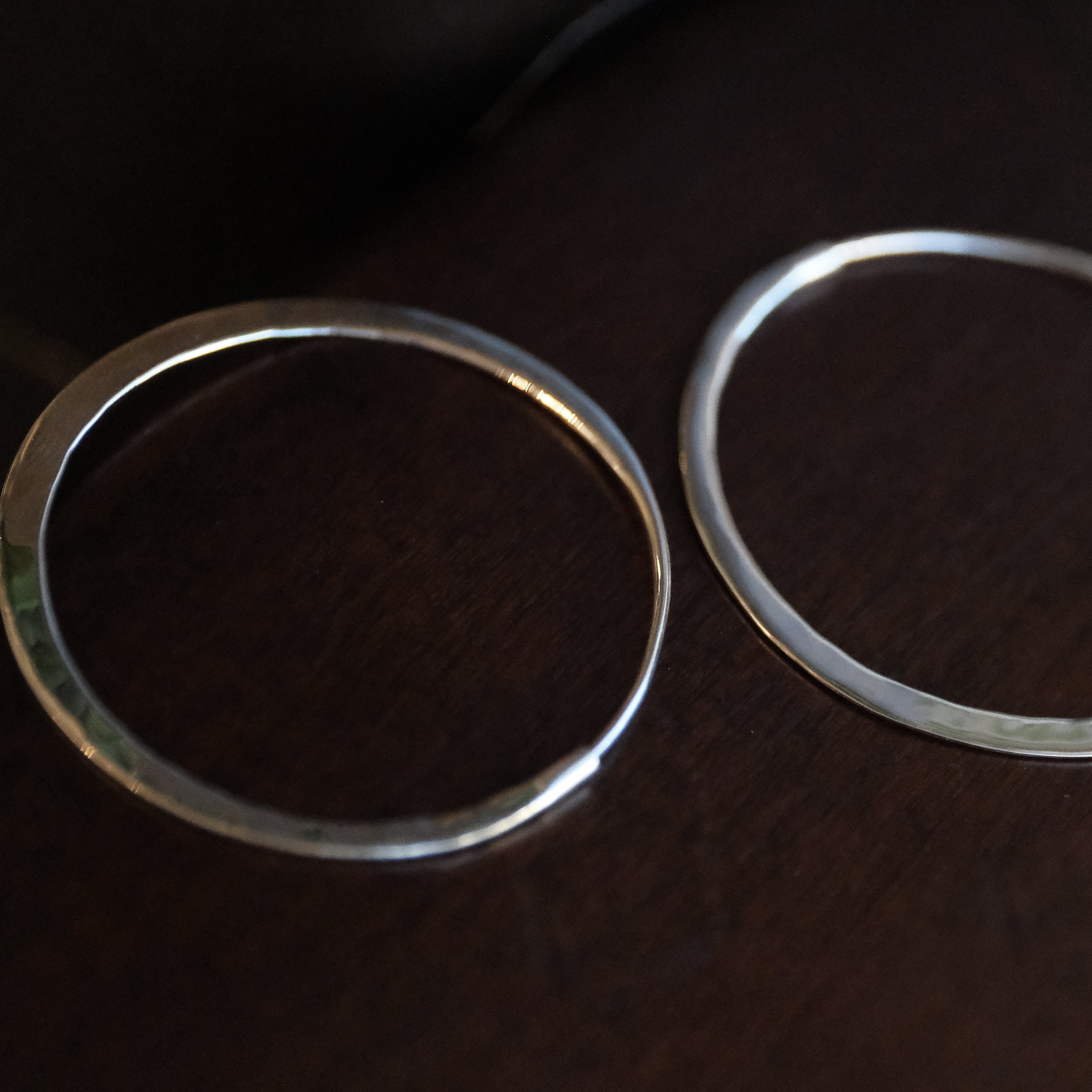 Sterling Silver Maddock Hoops