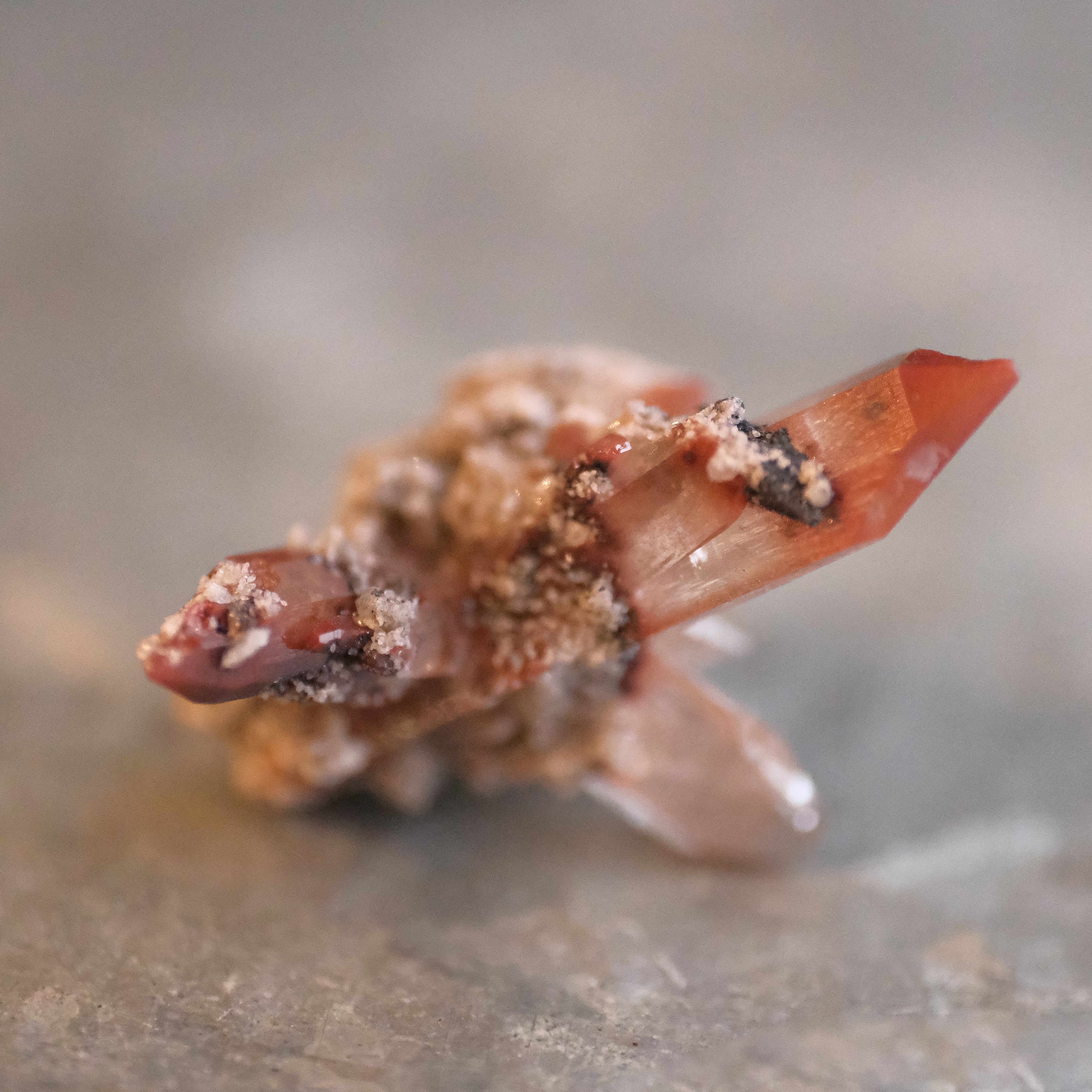 Mexican Red Topaz Specimen