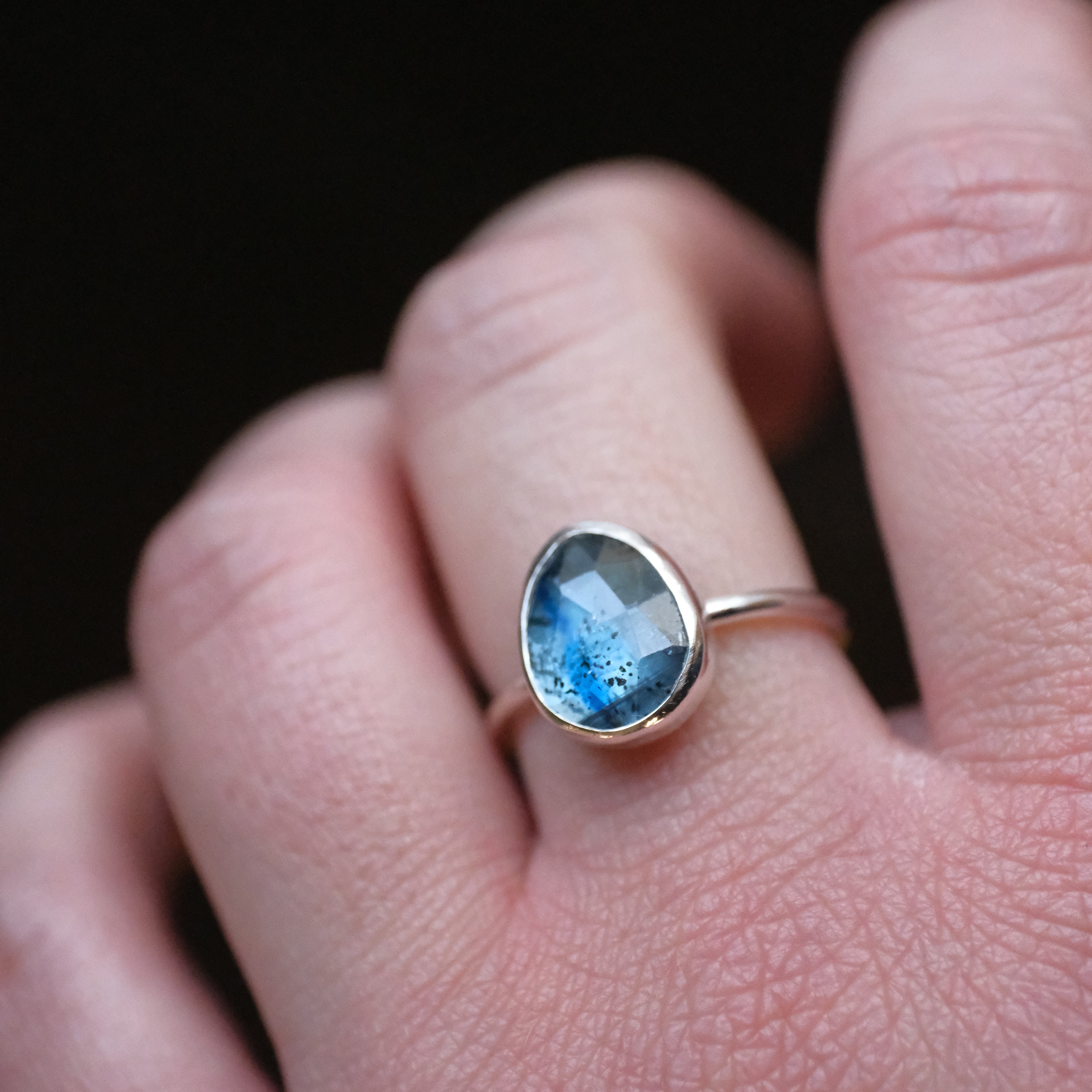 Kyanite Chiquito Ring (Size 6) - One of a Kind