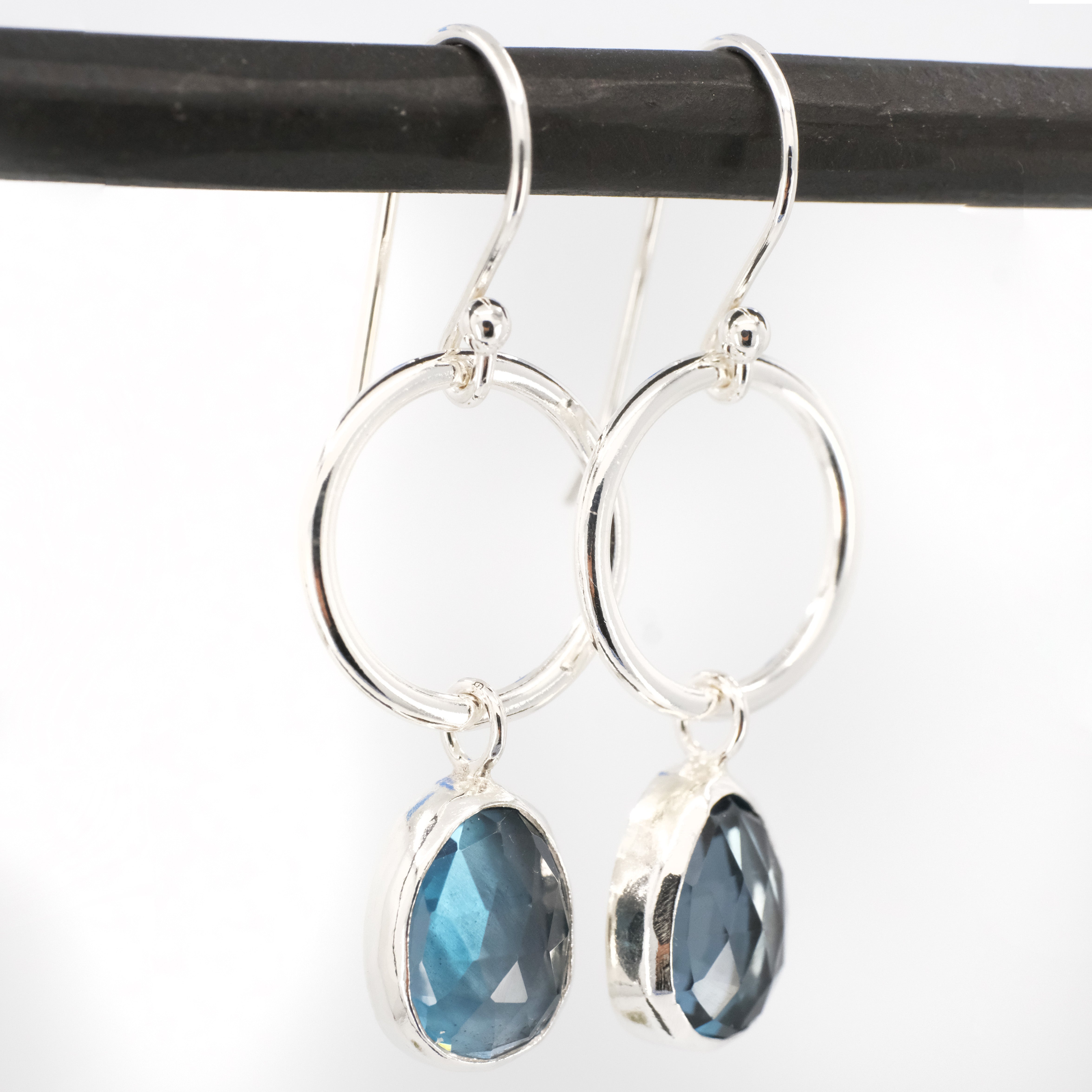 Drops of Neptune Topaz Earrings