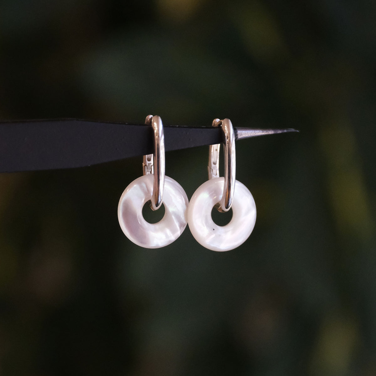 Two-In-One Mother of Pearl Oaxaca Earrings