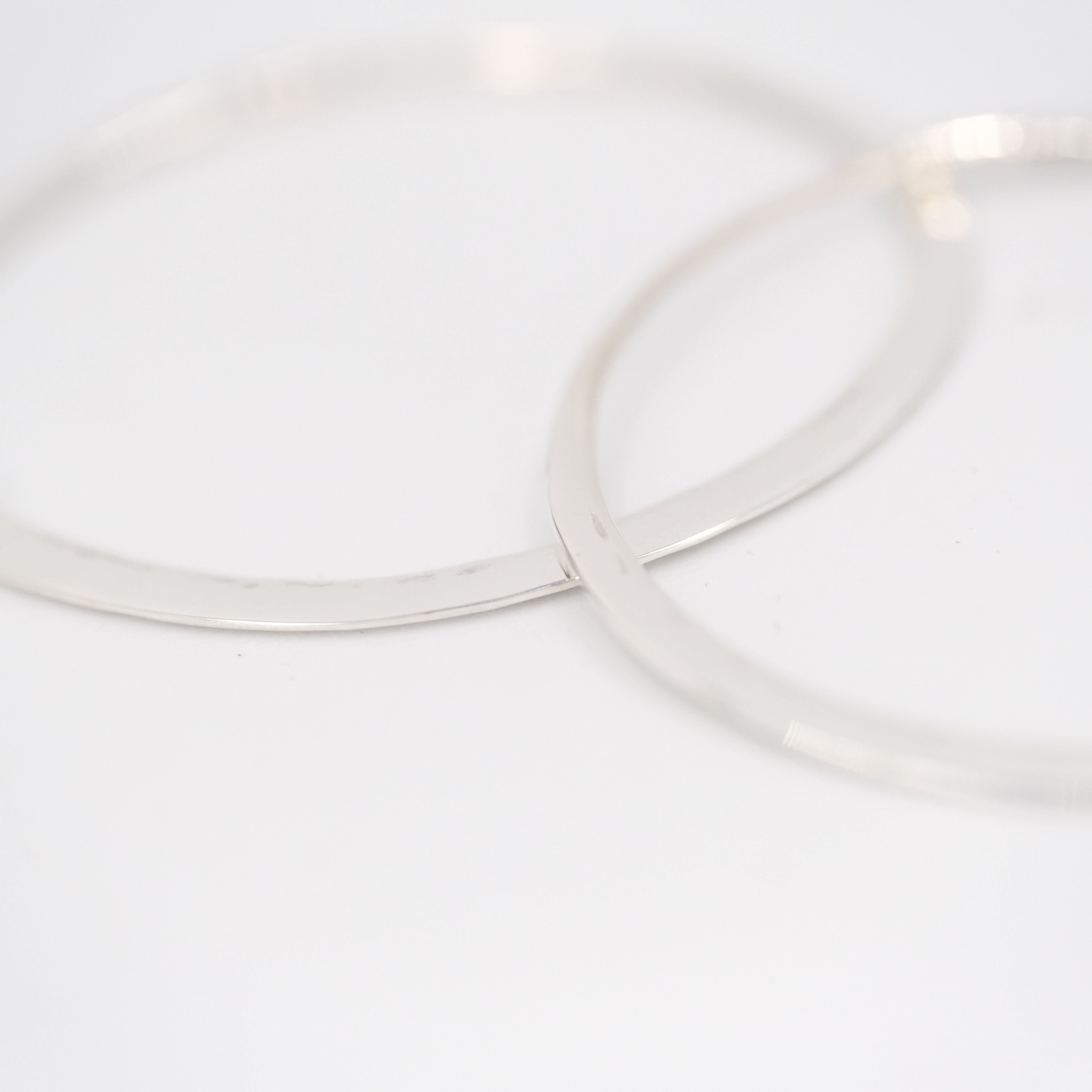 Sterling Silver Maddock Hoops