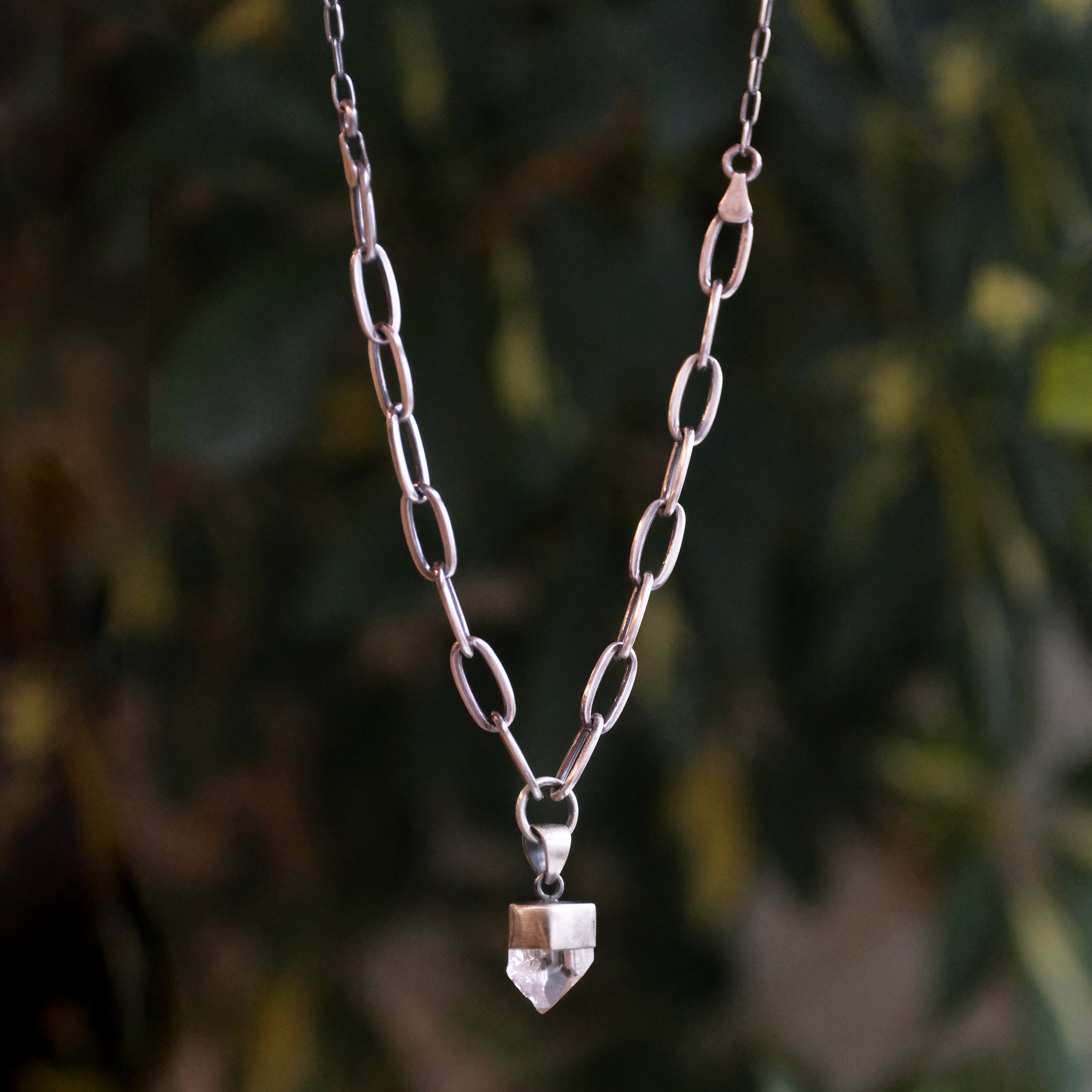 Sterling + Crystal Mystic Necklace - One of a Kind