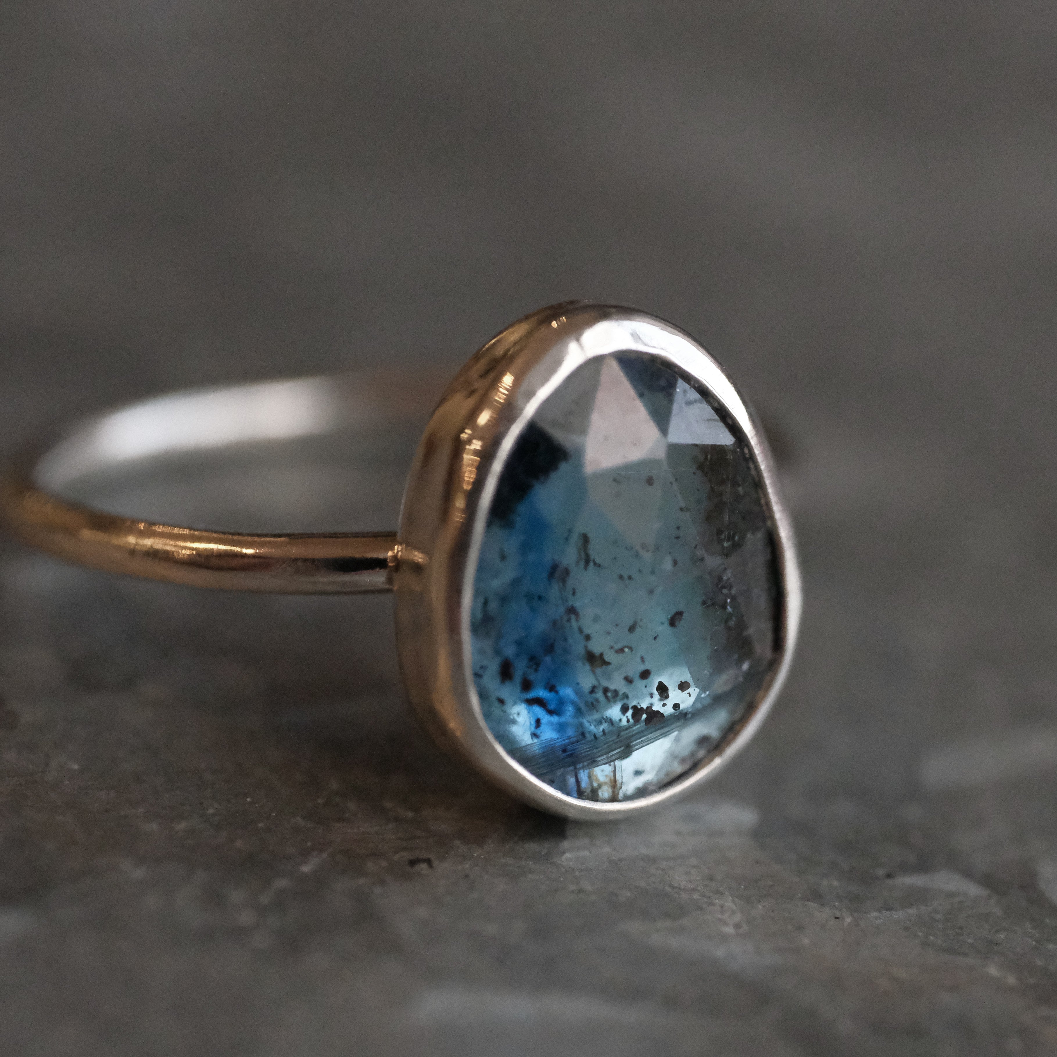 Kyanite Chiquito Ring (Size 6) - One of a Kind