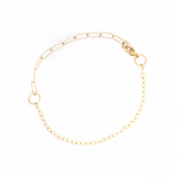 14k Duo Chain Bracelet