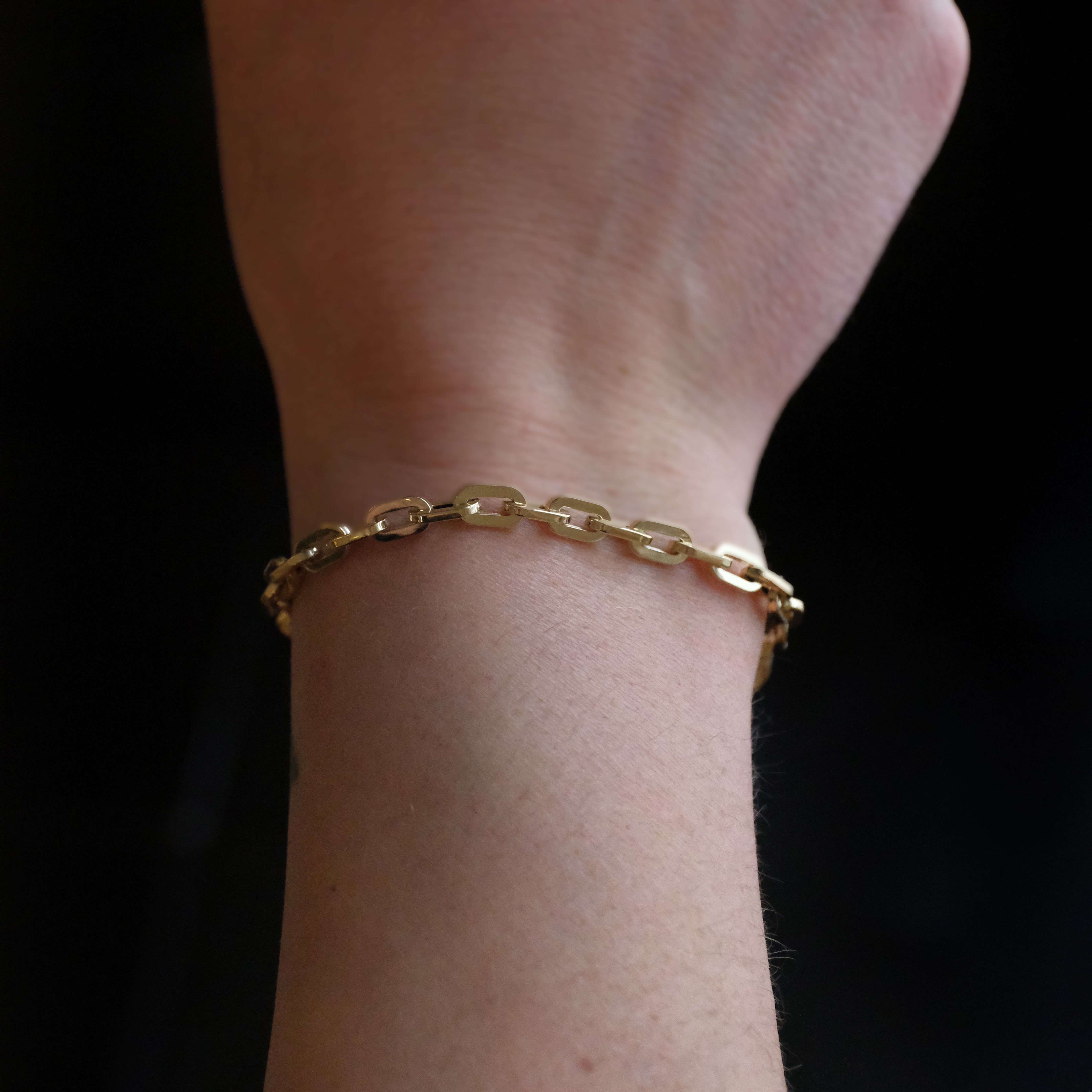 14k Harlem Chain Bracelet