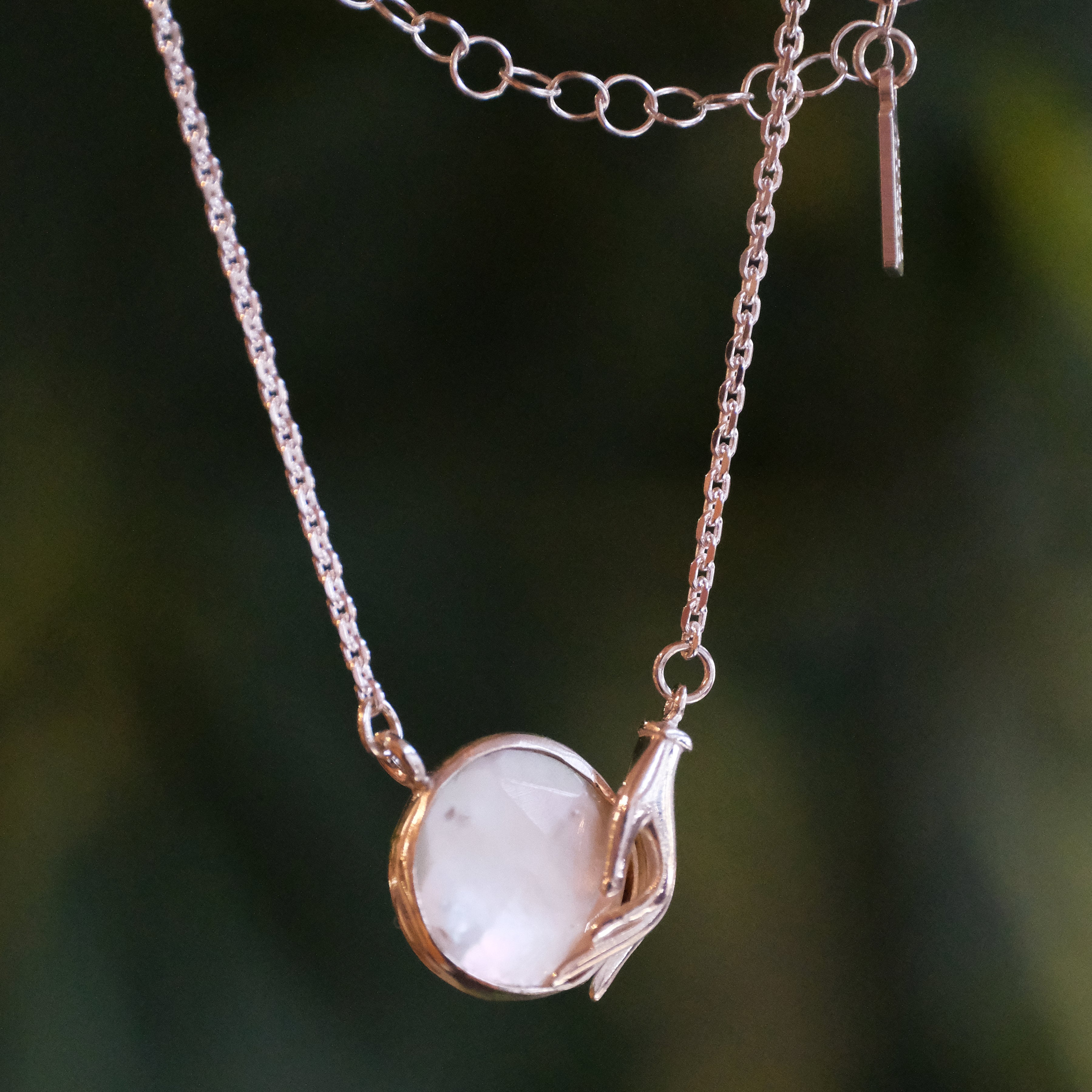 Mother of Pearl Mercy Necklace - One of a Kind