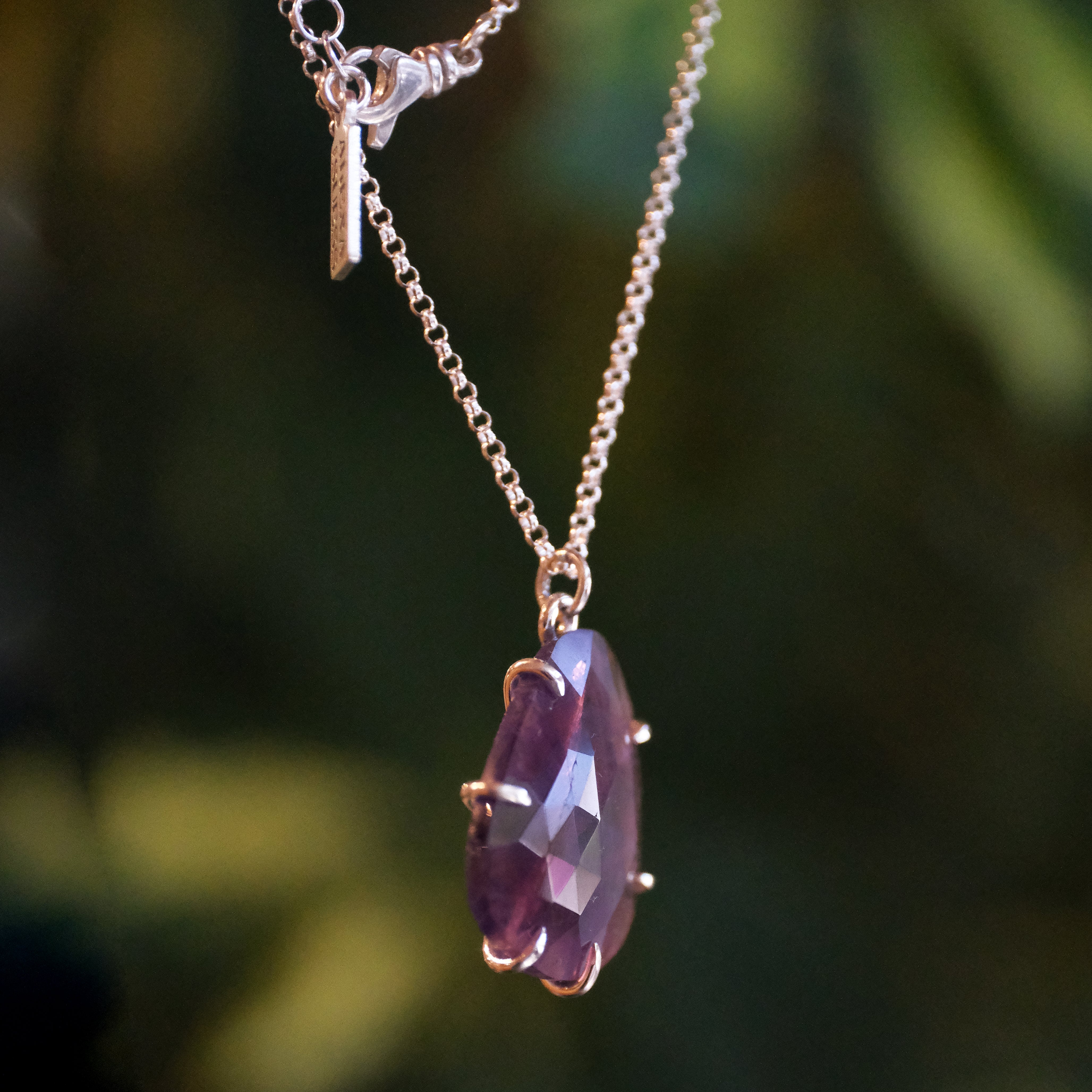 Amethyst Radiant Necklace - One of a Kind