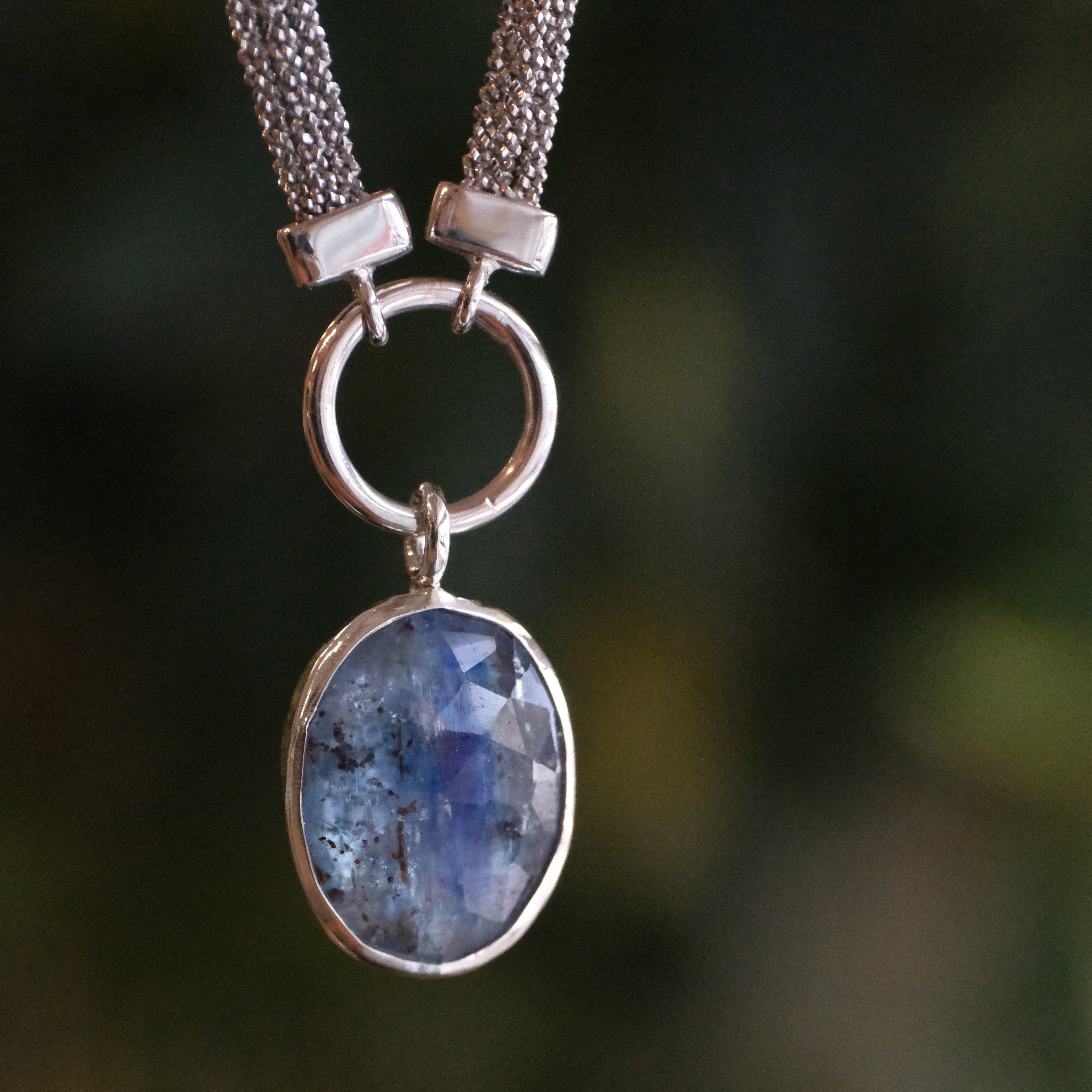 Blue Kyanite Malta Necklace - One of a Kind