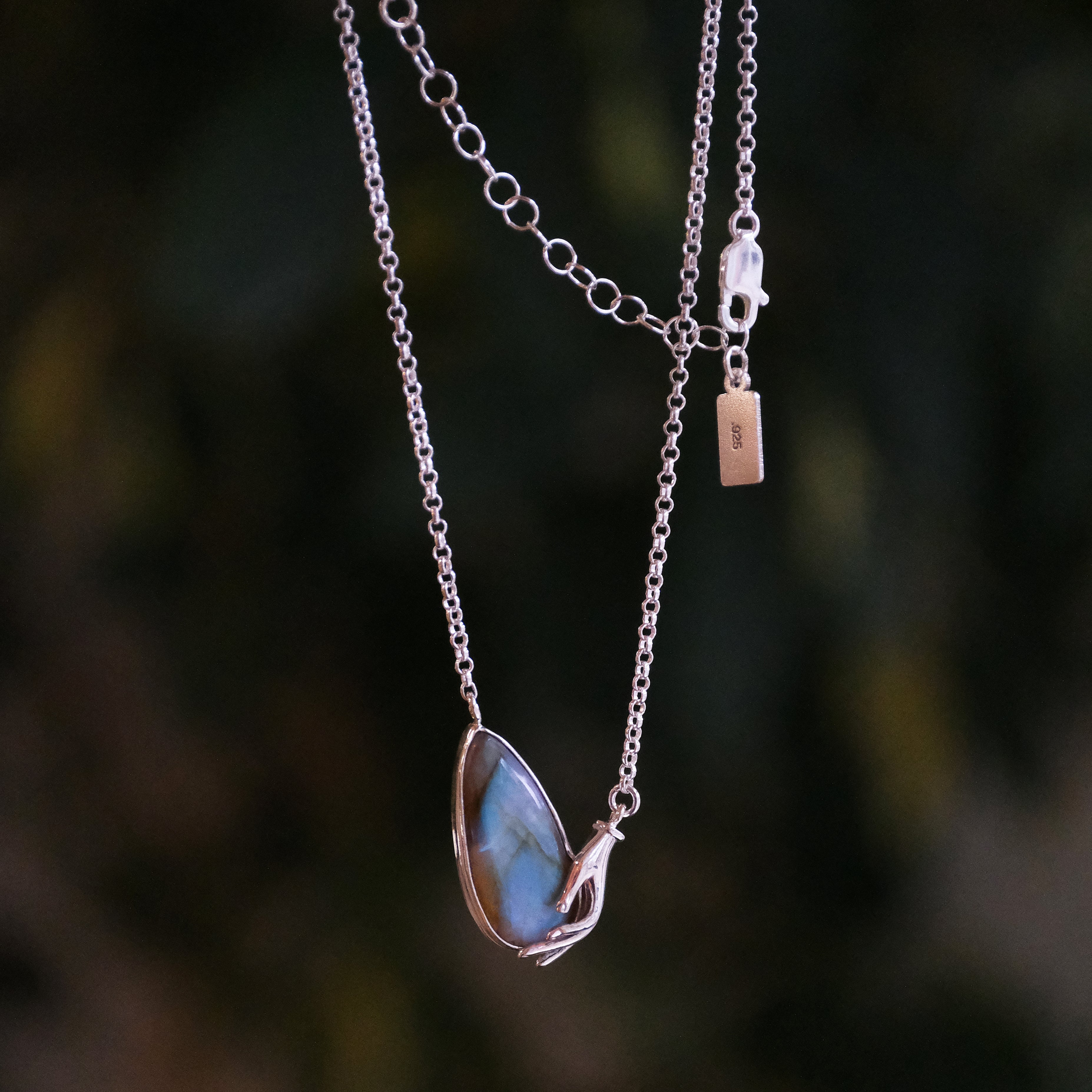 Labradorite Mercy Necklace - One of a Kind