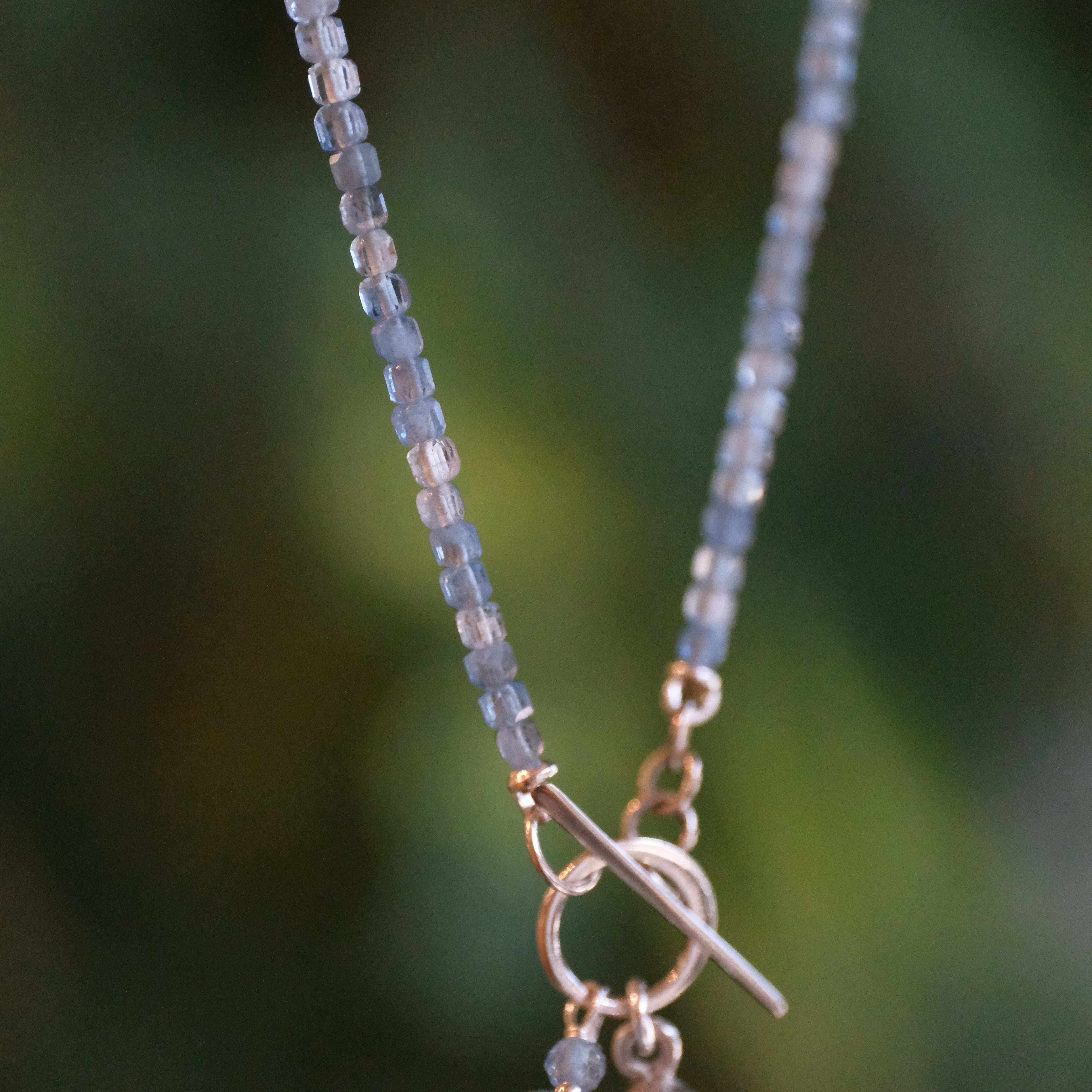 Bunch of Blue Aquamarine Necklace - One of a Kind