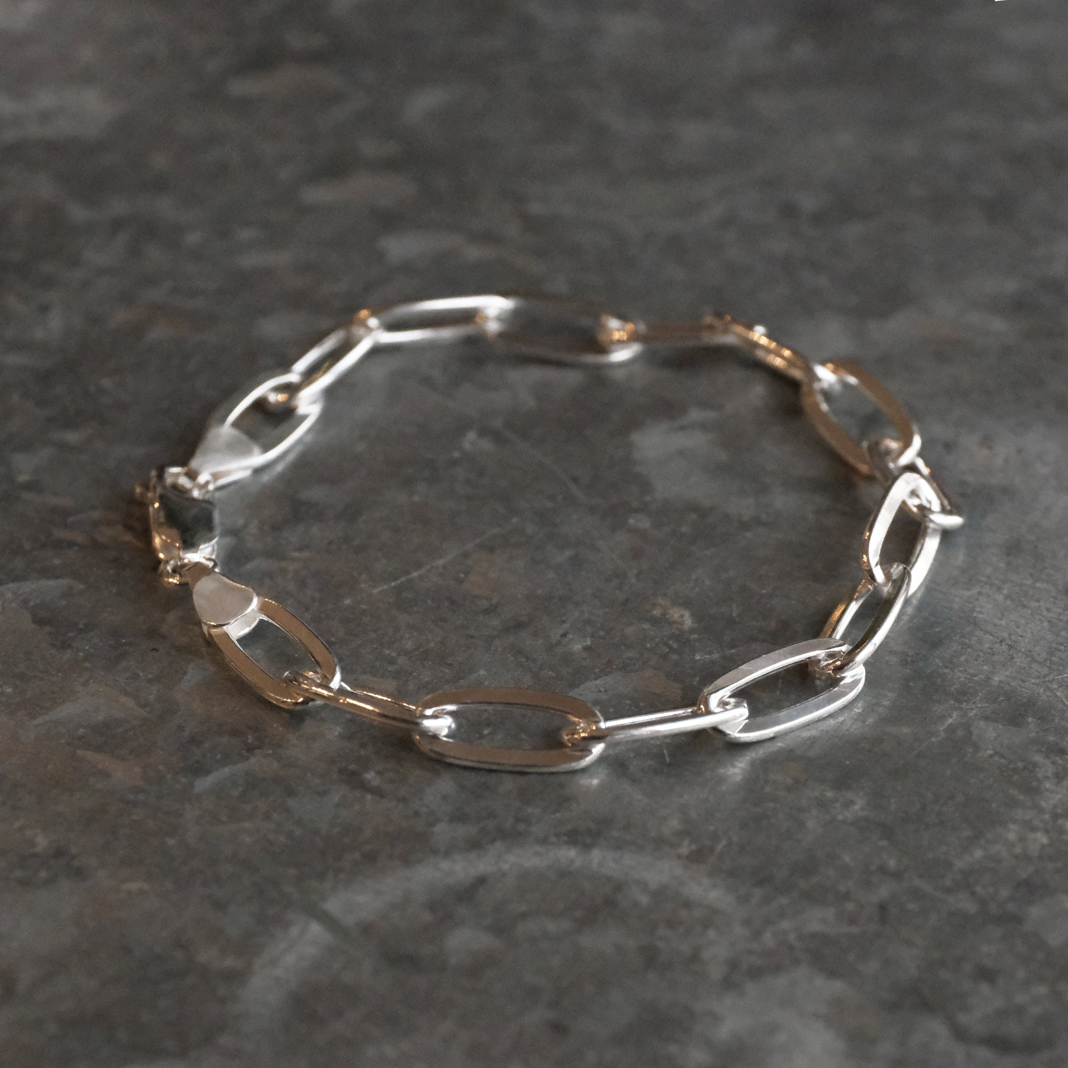 Sterling Aweigh Chain Bracelet