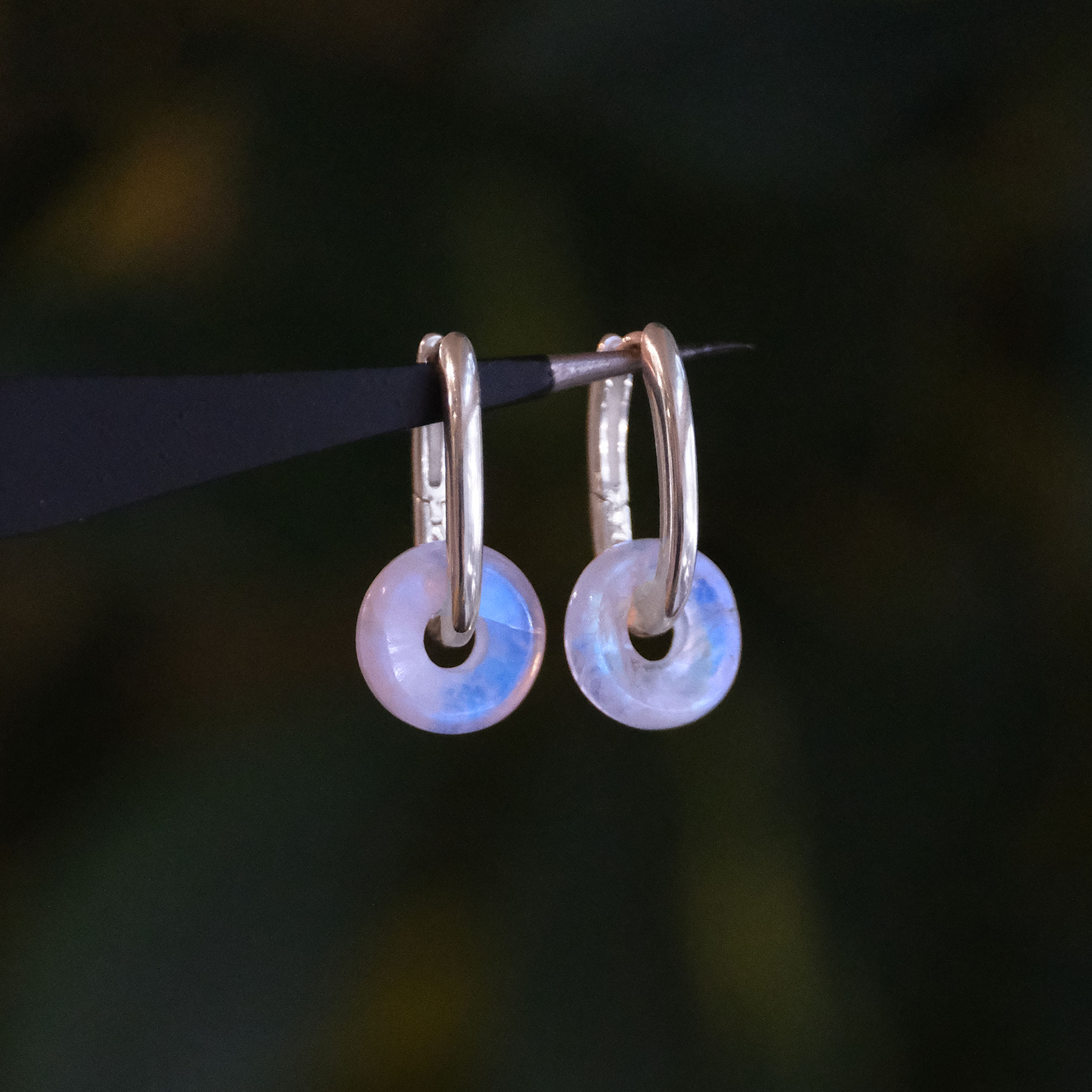Two-In-One Moonstone Oaxaca Earrings