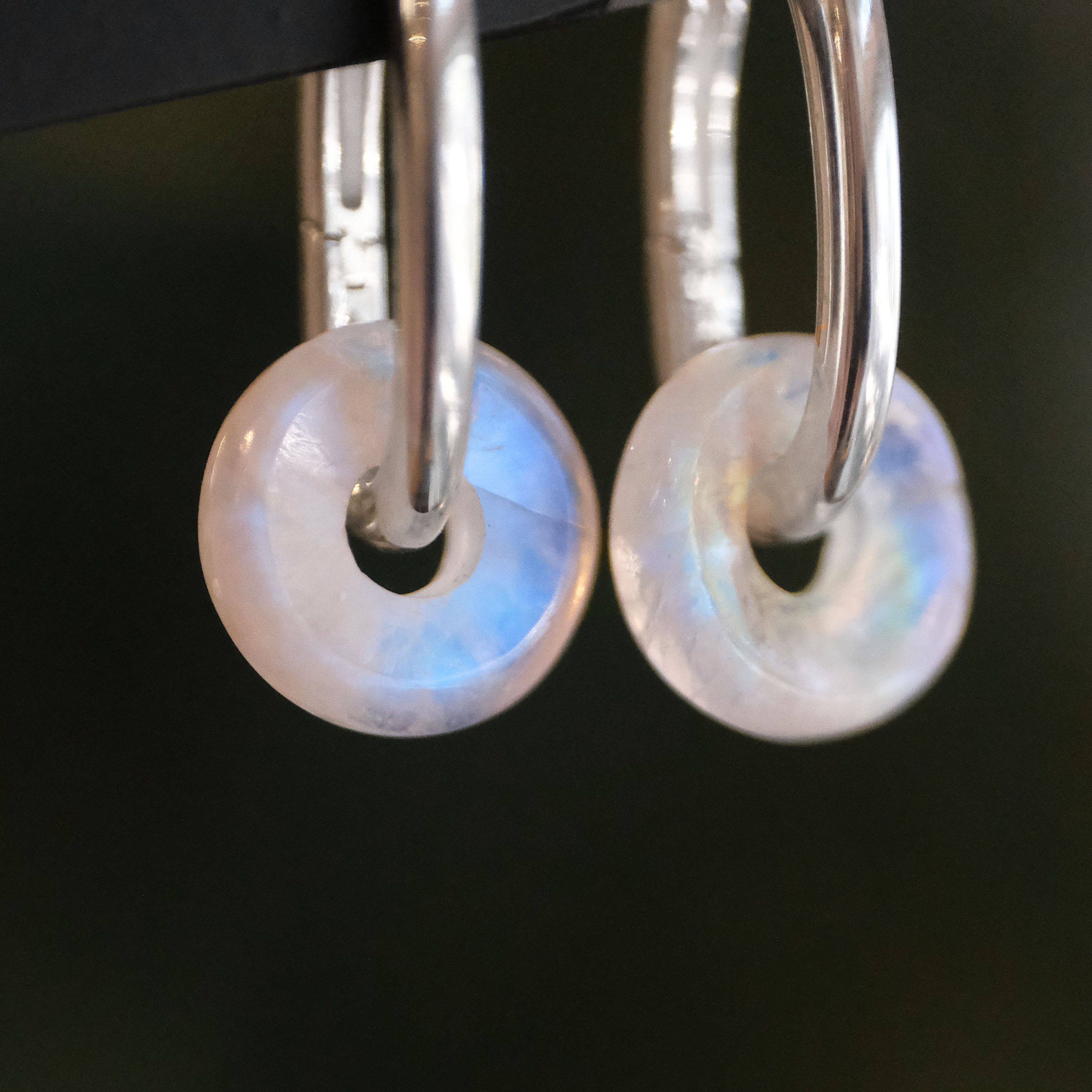 Two-In-One Moonstone Oaxaca Earrings