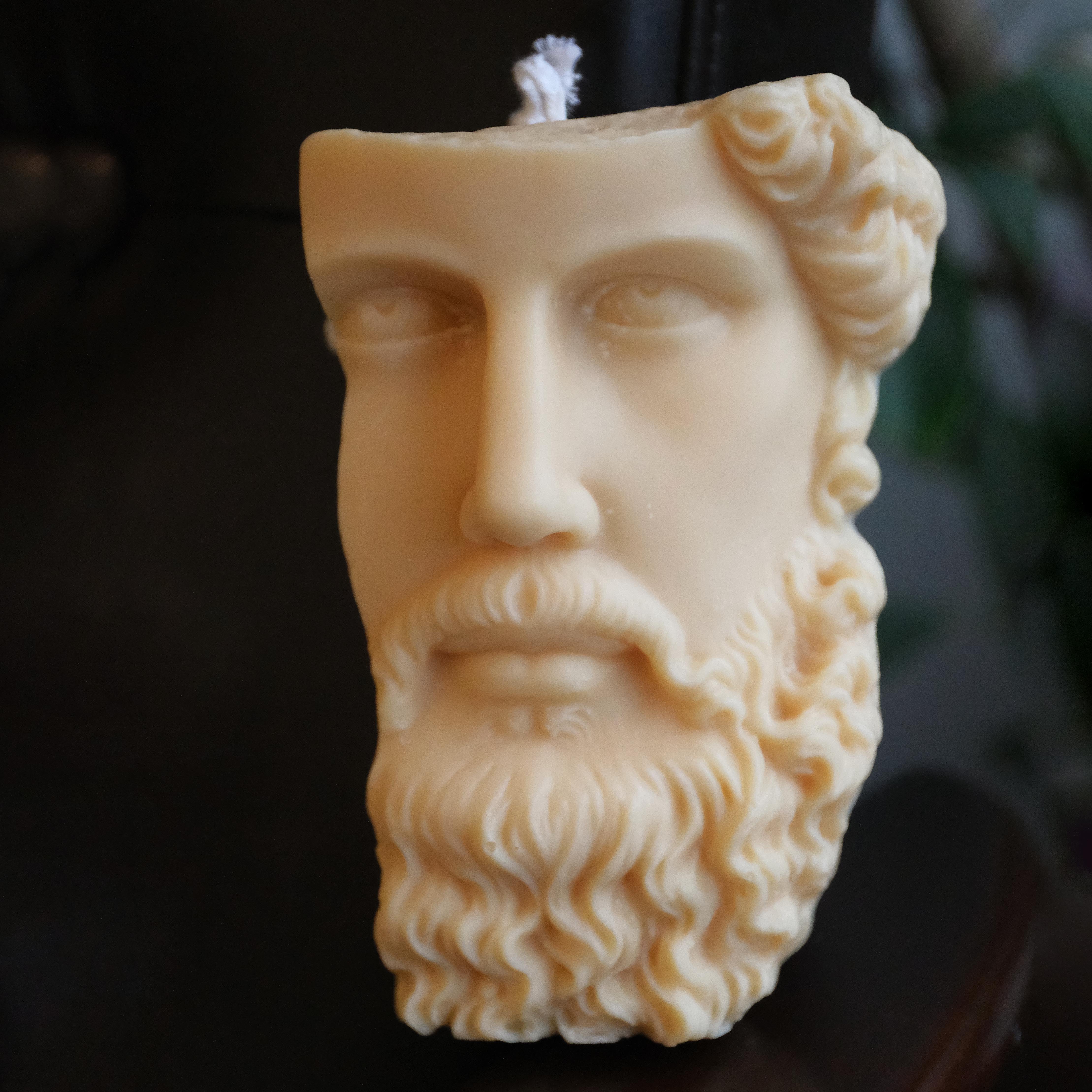 Zeus Sculptural Soy Candle