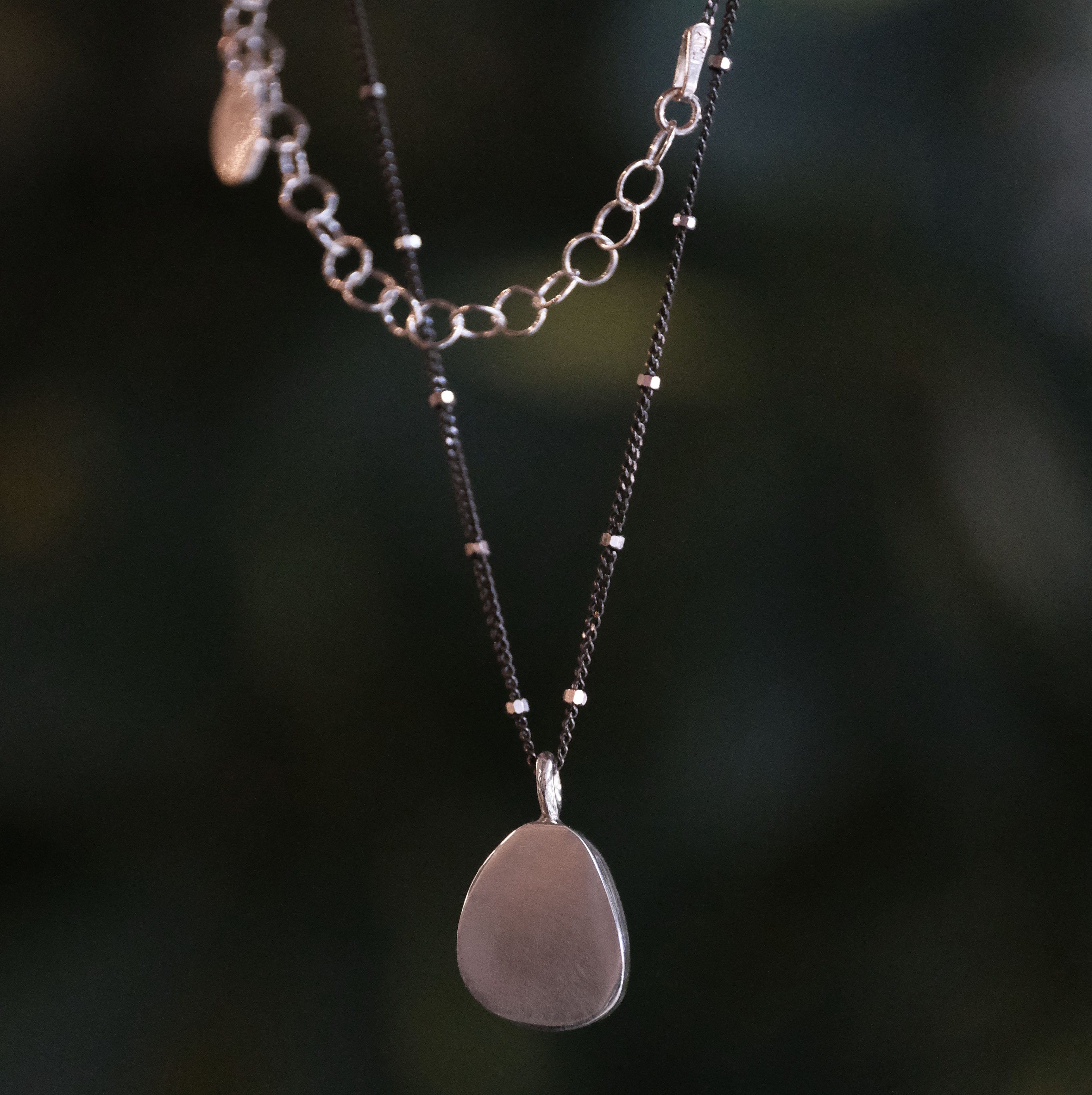 Australian Opal Galileo Necklace - One of a Kind