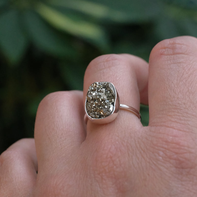350 AD Constans Bronze Roman Coin Ring (Size 8) - One of a Kind