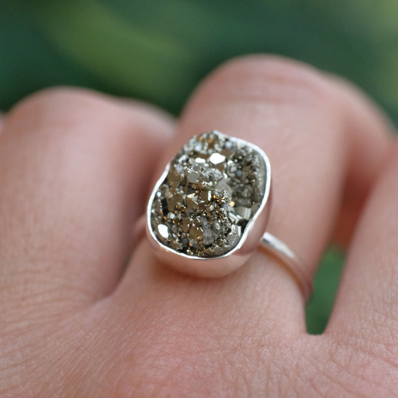 350 AD Constans Bronze Roman Coin Ring (Size 8) - One of a Kind