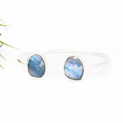 Labradorite Duo Cuff - One of a Kind