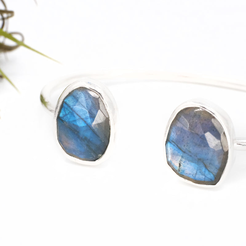 Labradorite Duo Cuff - One of a Kind