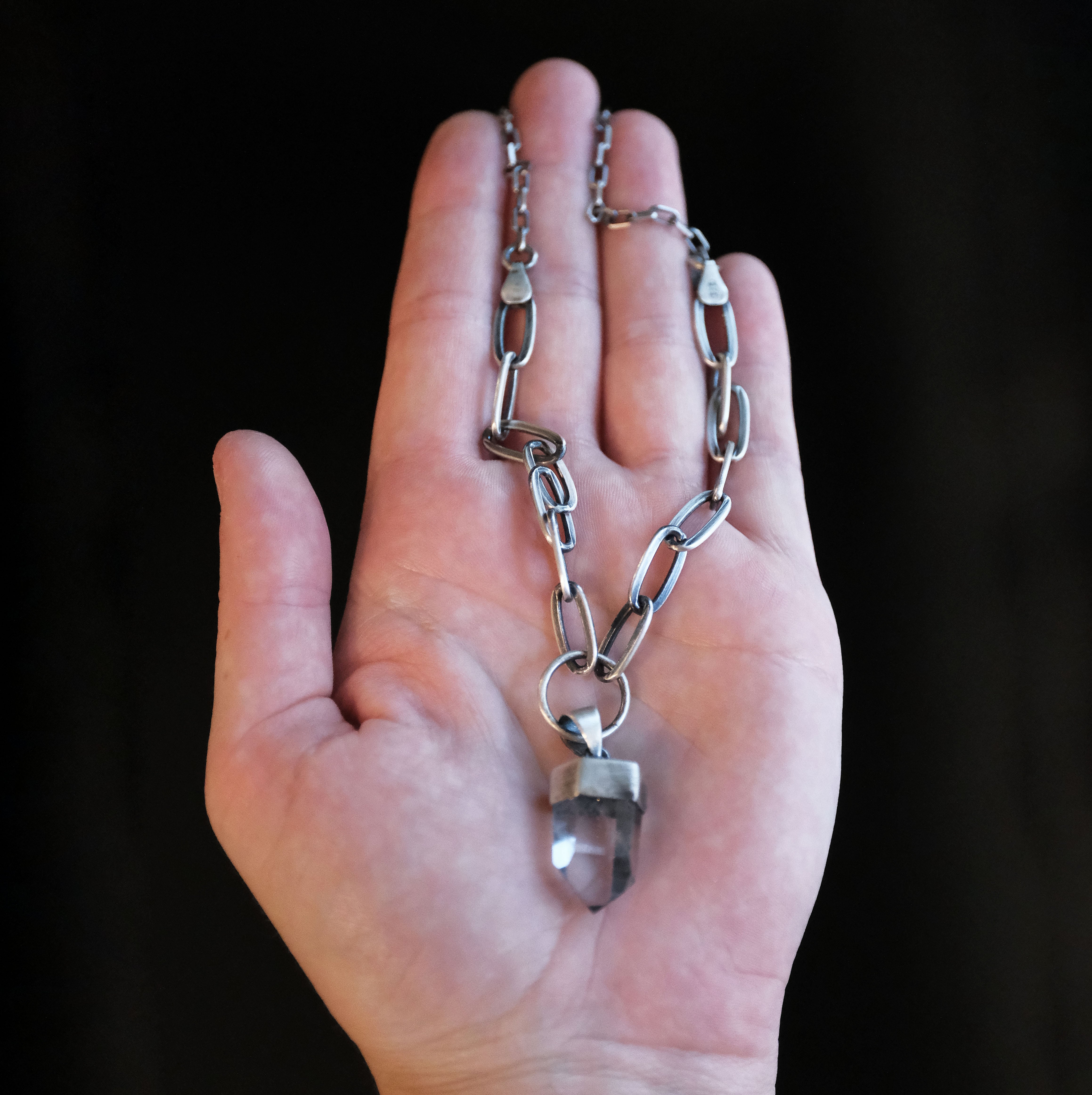Sterling + Quartz Mystic Necklace - One of a Kind