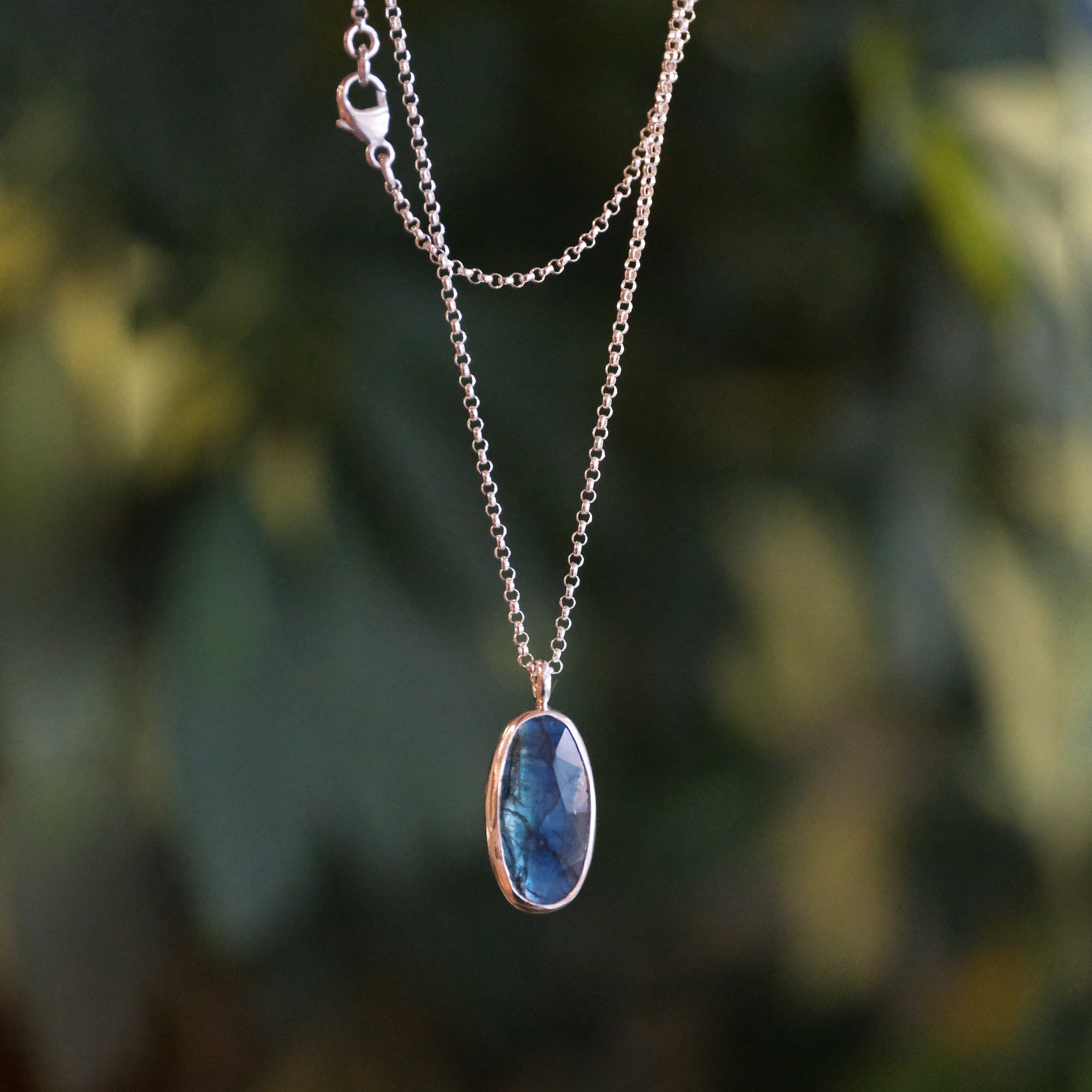 Ocean Kyanite Chiquito Necklace - One of a Kind