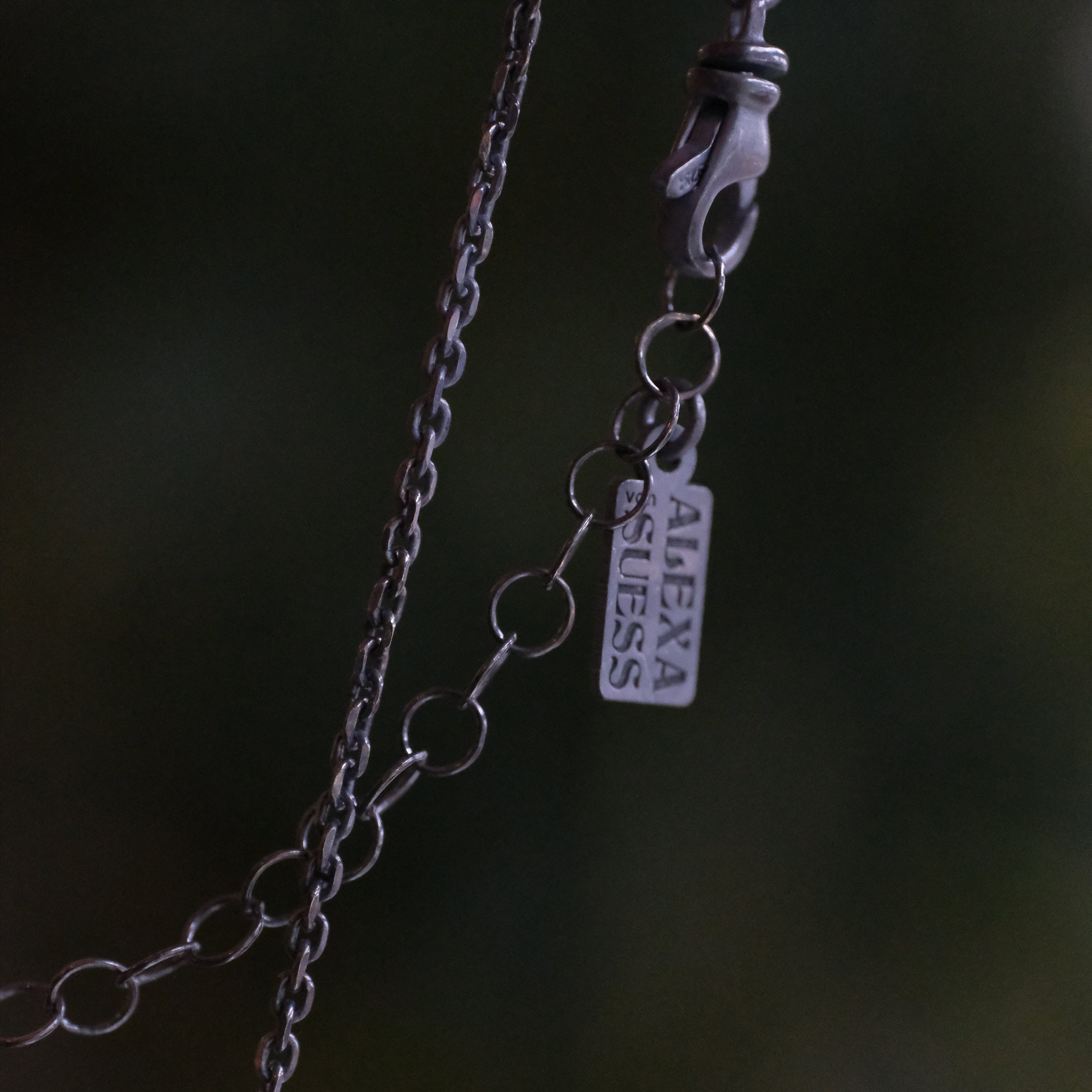 Sterling + Pyrite Path Necklace - One of a Kind