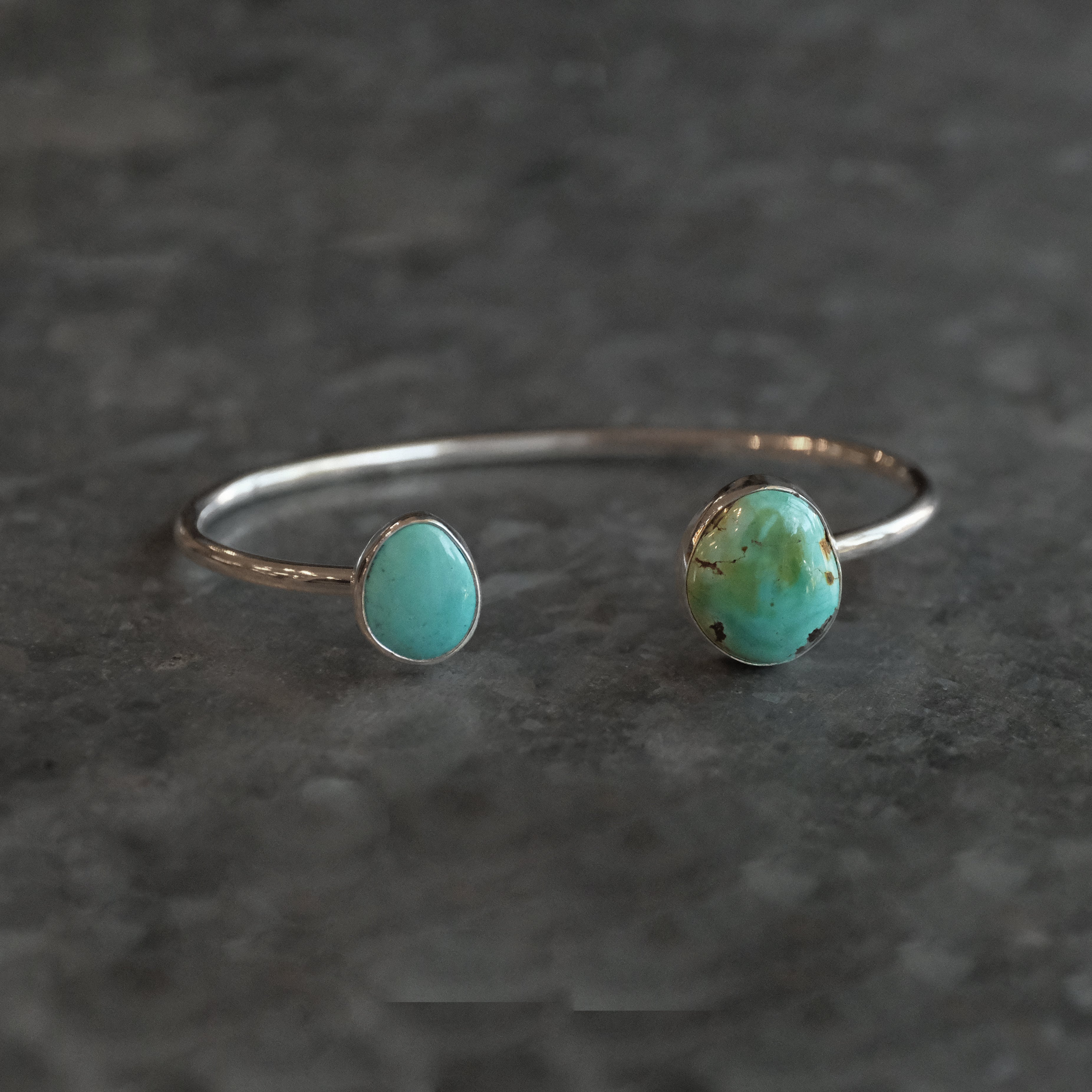 Turquoise Duo Cuff - One of a Kind