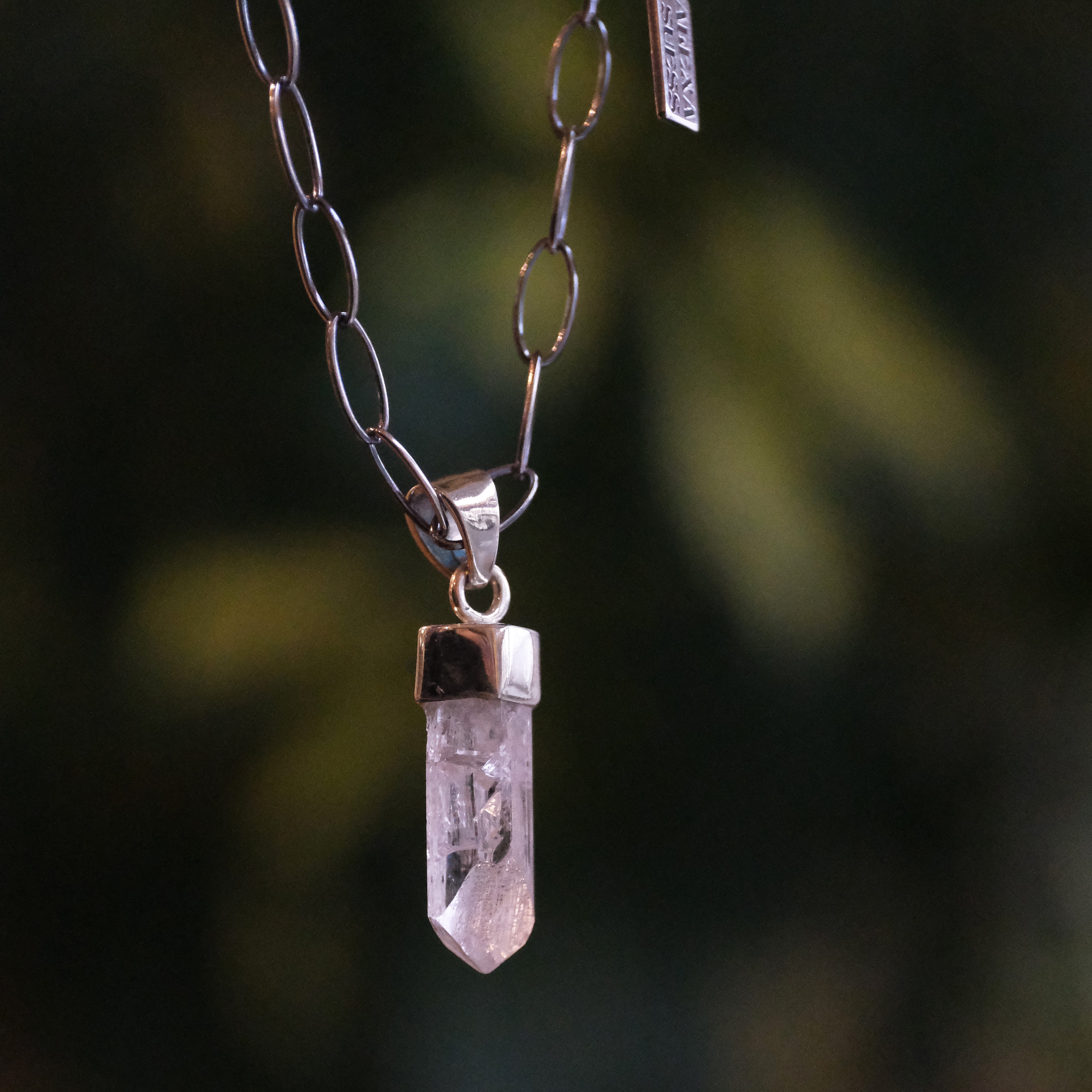 Ice + Stone Quartz Necklace - One of a Kind