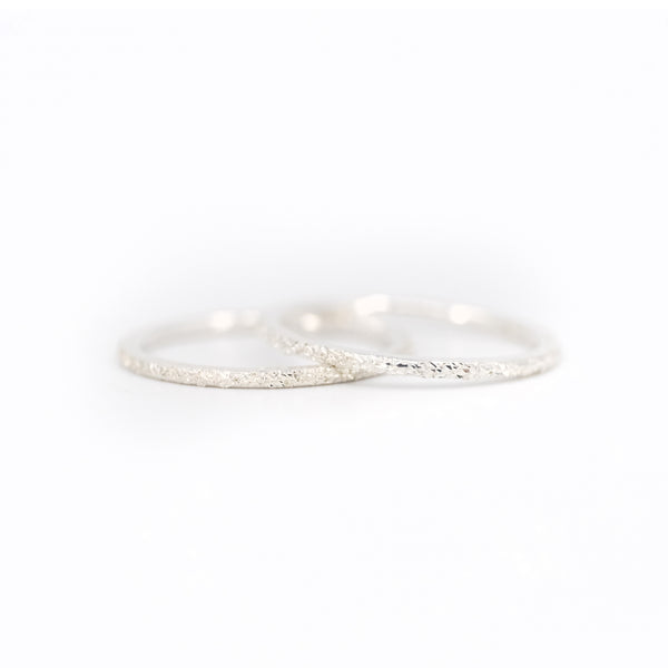 Sterling Silver Fossil Studs