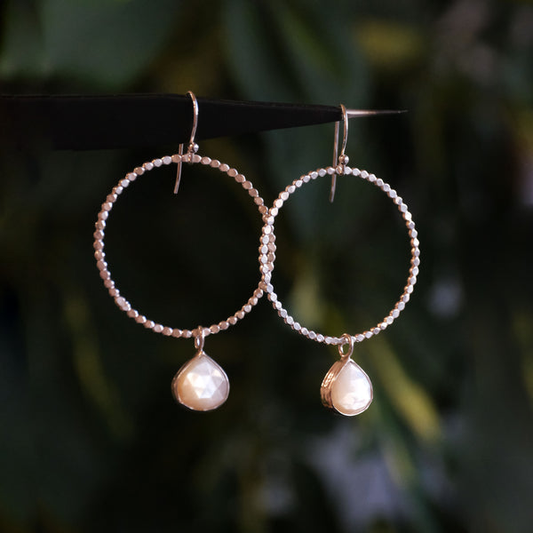 14k + Lab Diamond Precipice Studs