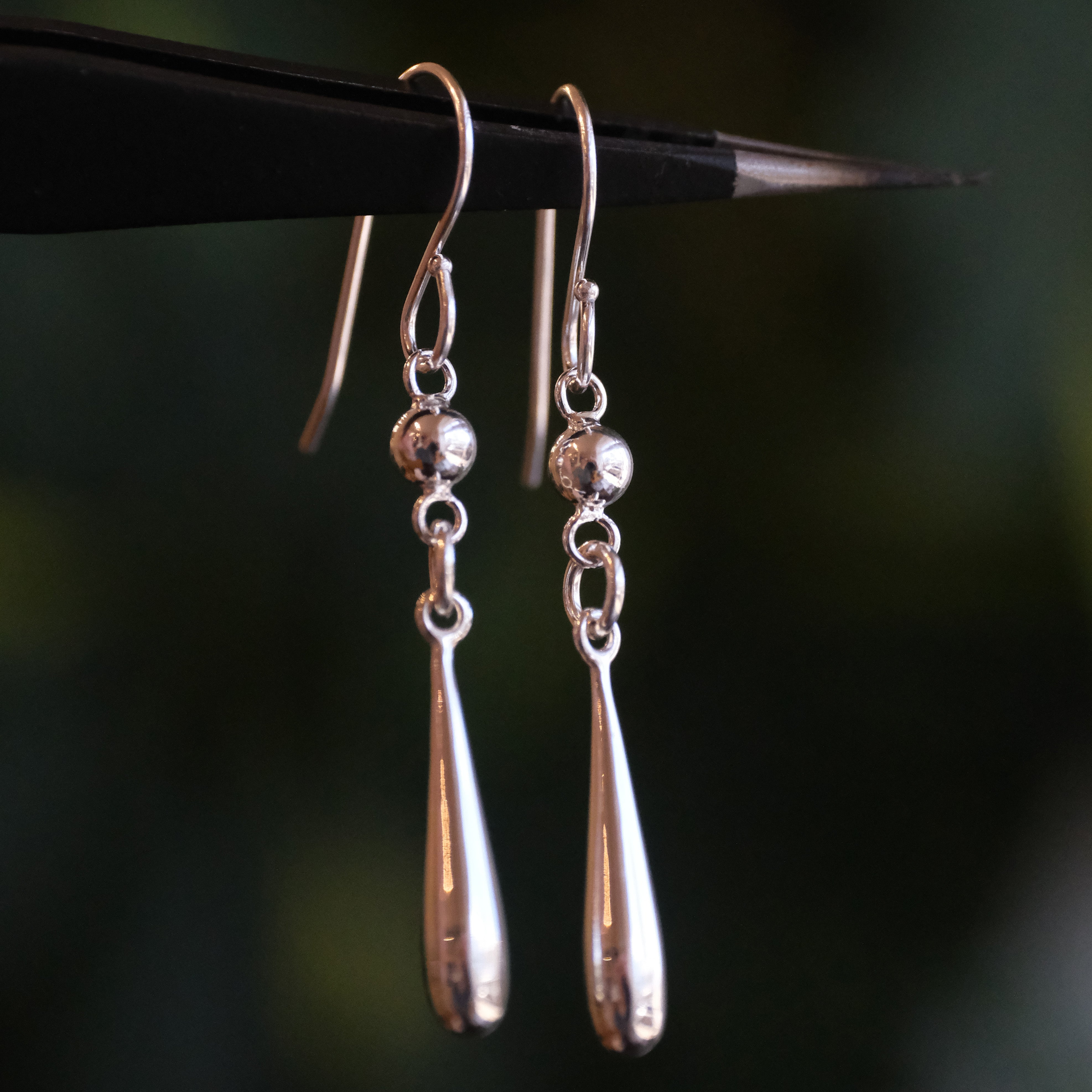 Sterling Silver Samba Earrings